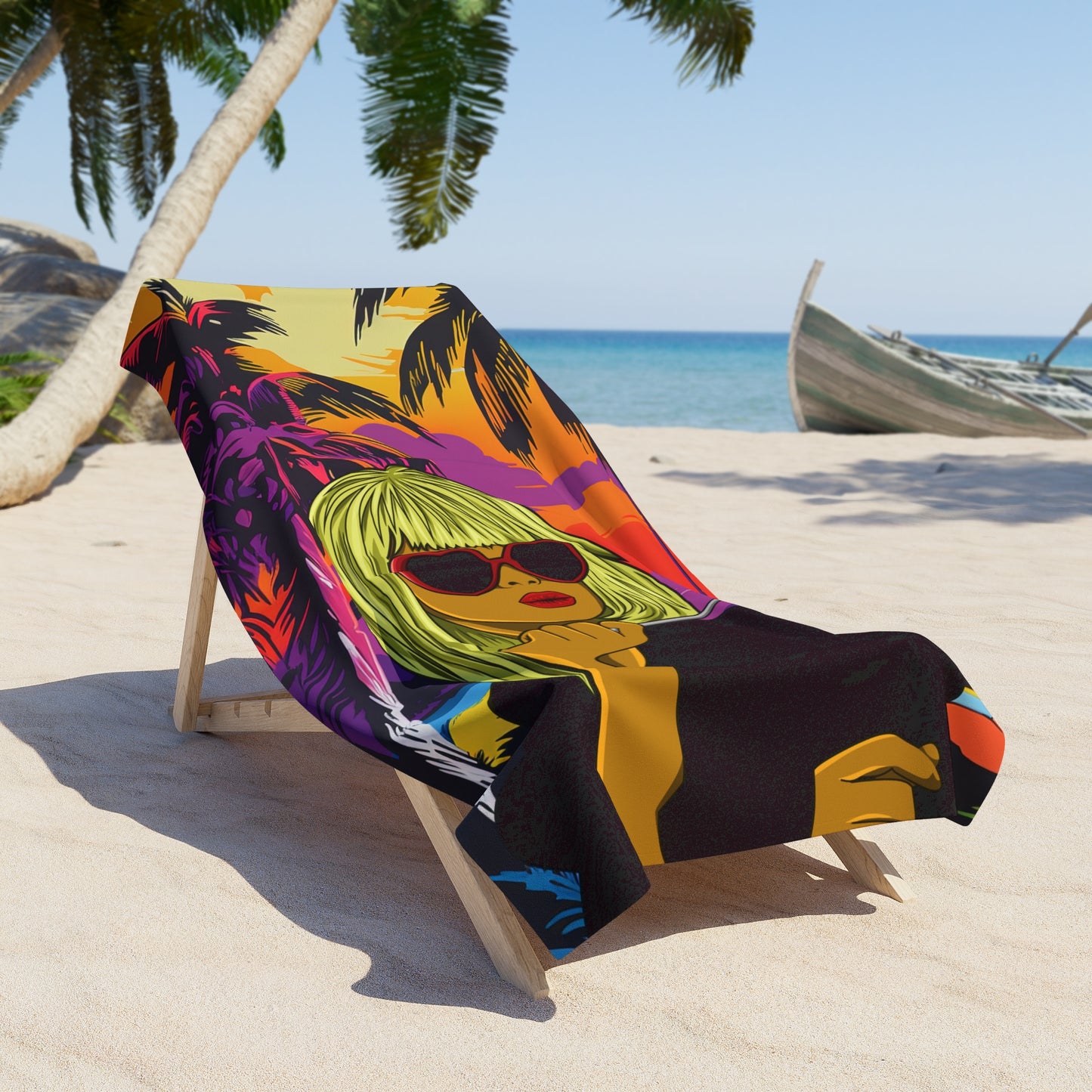Serviette de plage Tropic Girl