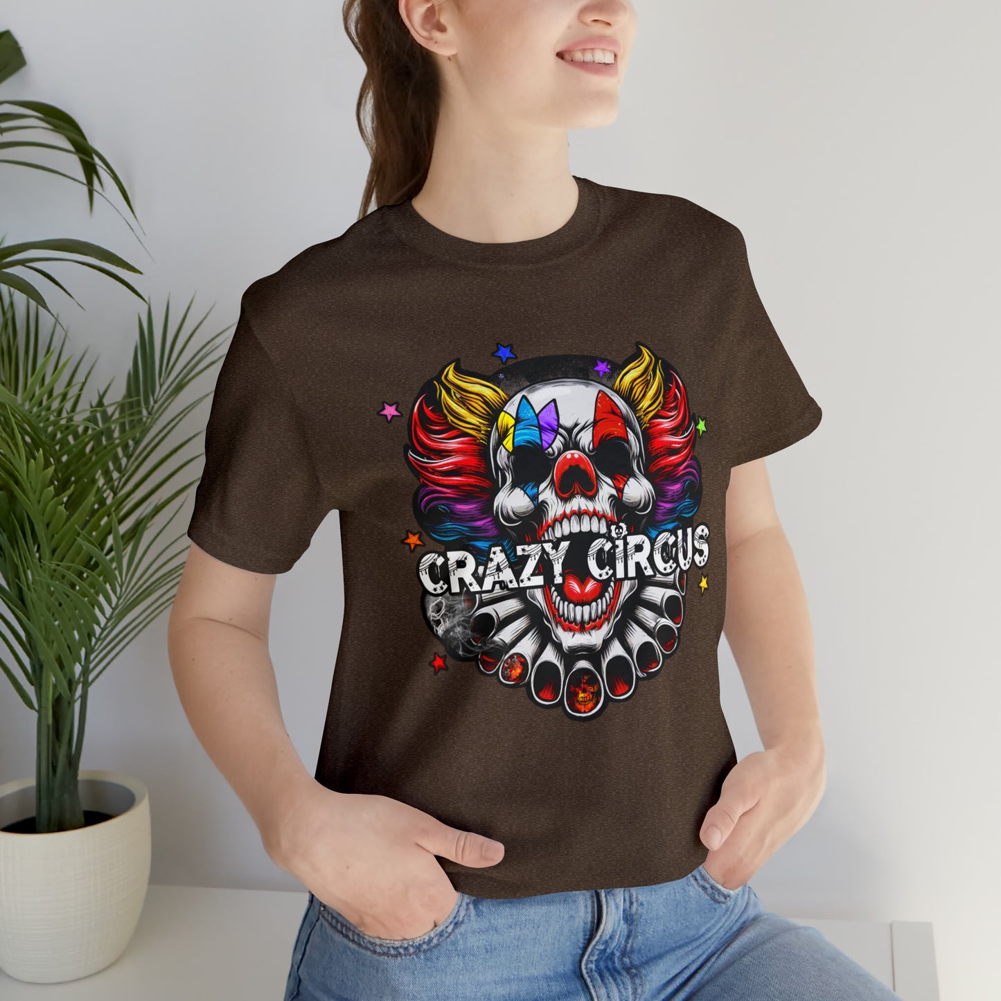 Crazy Circus Unisex Jersey Short Sleeve Tee