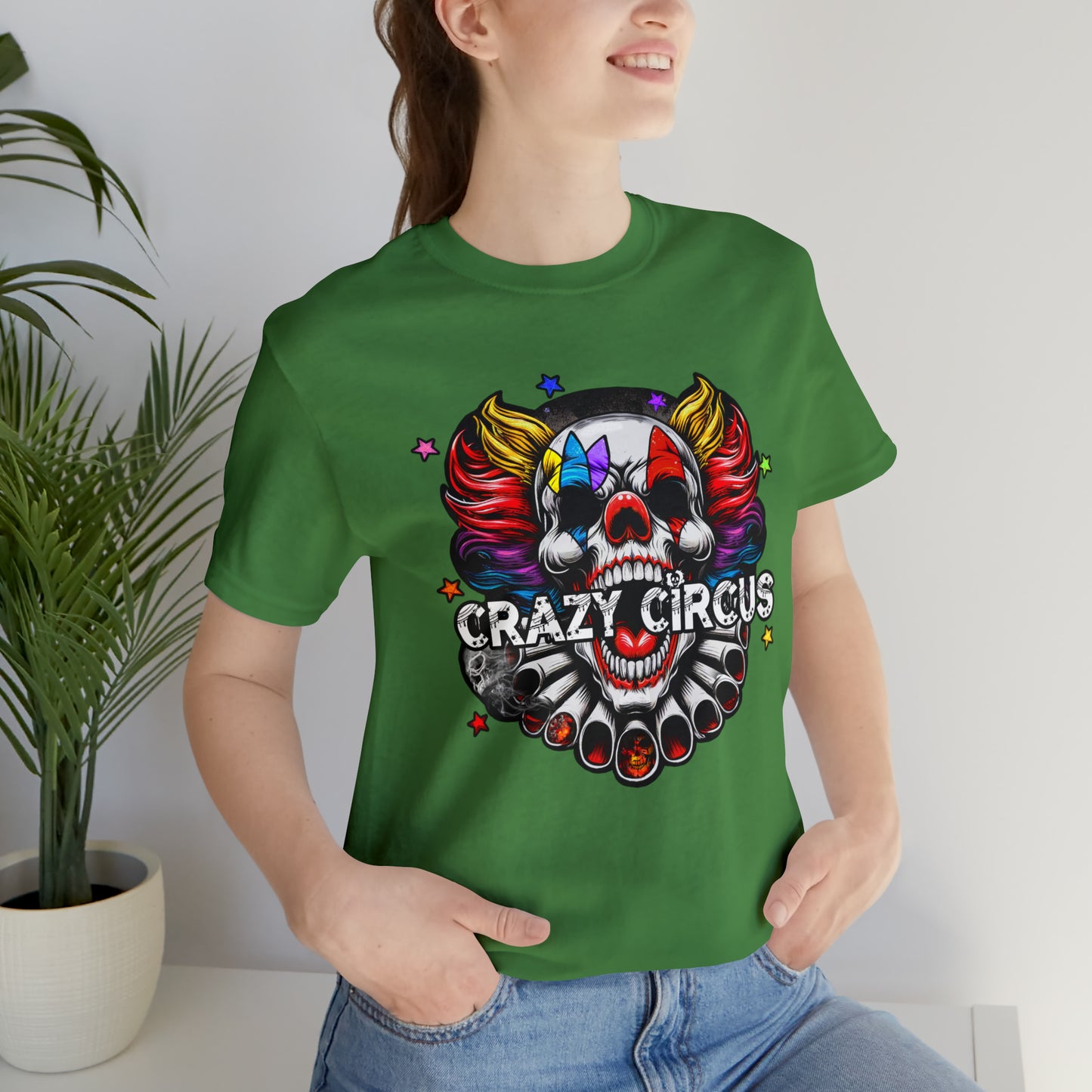 Crazy Circus Unisex Jersey Short Sleeve Tee