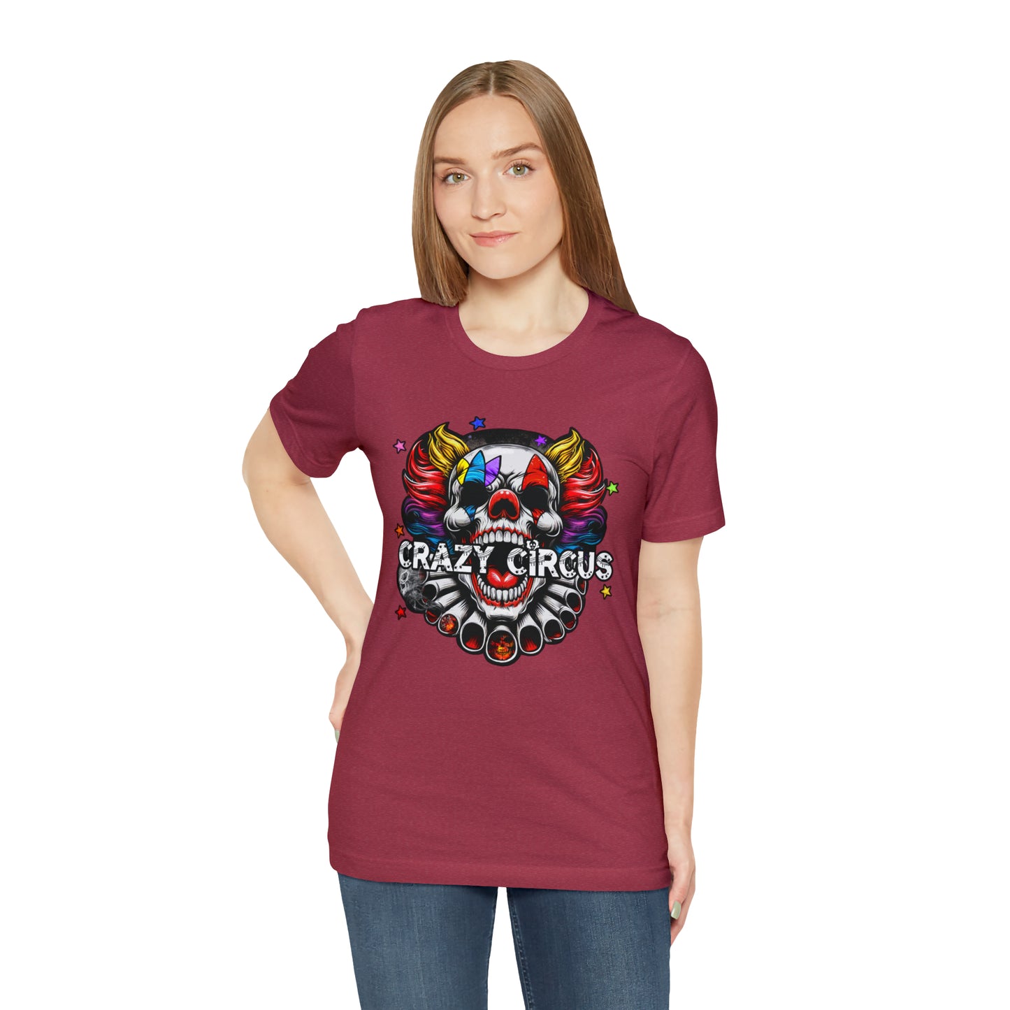 Crazy Circus Unisex Jersey Short Sleeve Tee