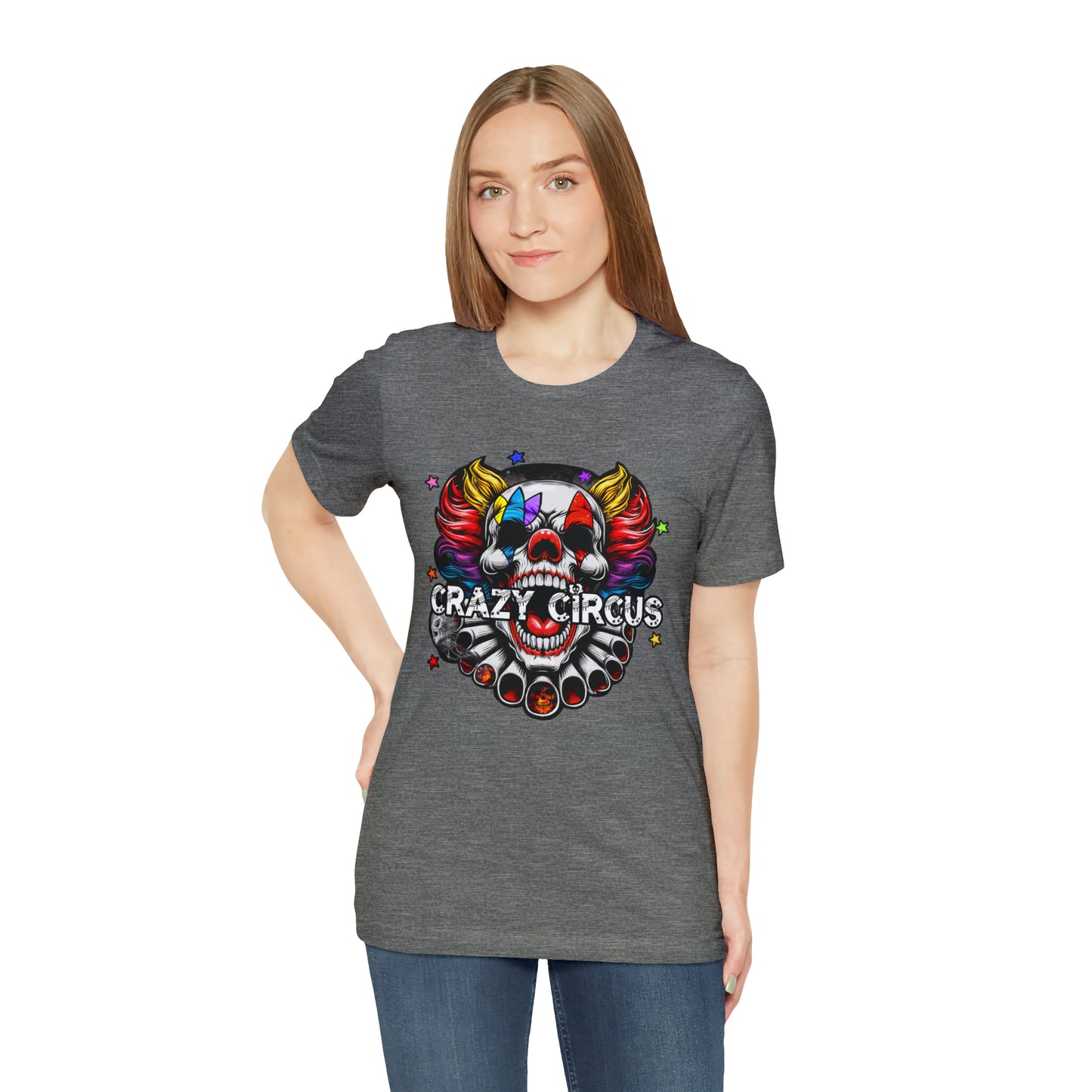 Crazy Circus Unisex Jersey Short Sleeve Tee