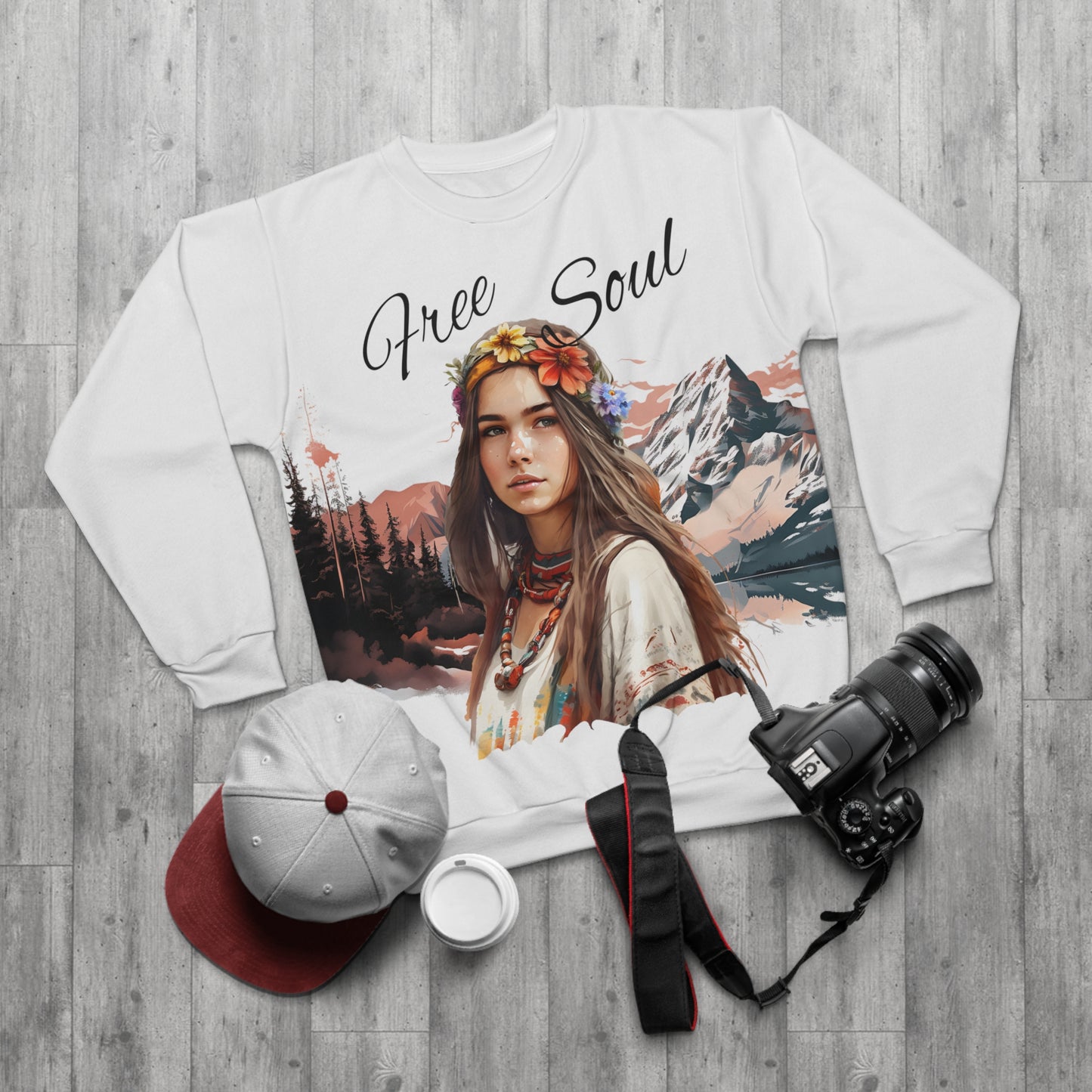 Free Soul Unisex Sweatshirt (AOP)