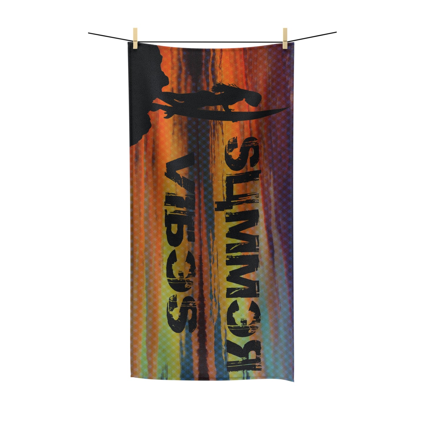 Serviette en Polycoton Summer vibes