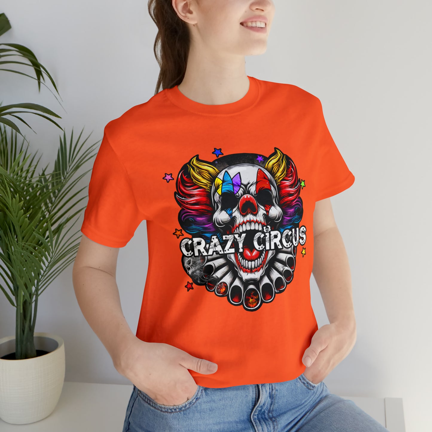 Crazy Circus Unisex Jersey Short Sleeve Tee