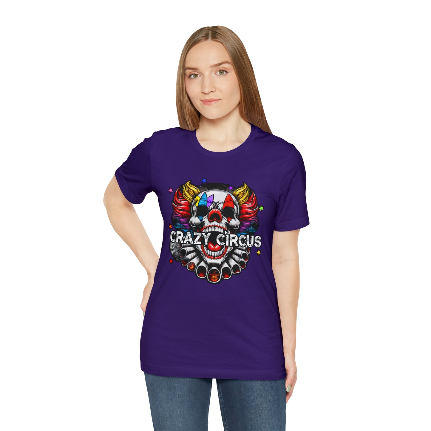 Crazy Circus Unisex Jersey Short Sleeve Tee