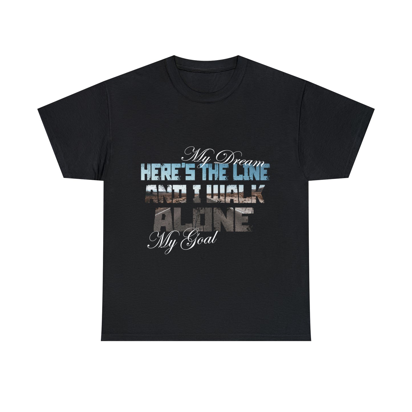Walk Alone Unisex Heavy Cotton T-Shirt