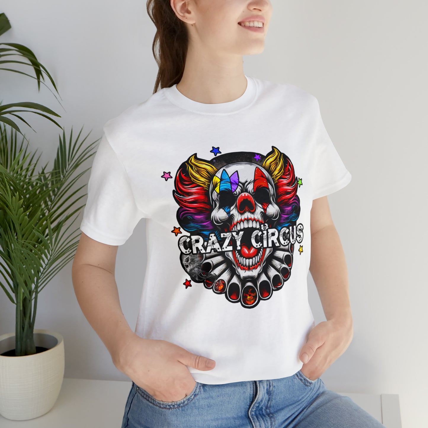 Crazy Circus Unisex Jersey Short Sleeve Tee