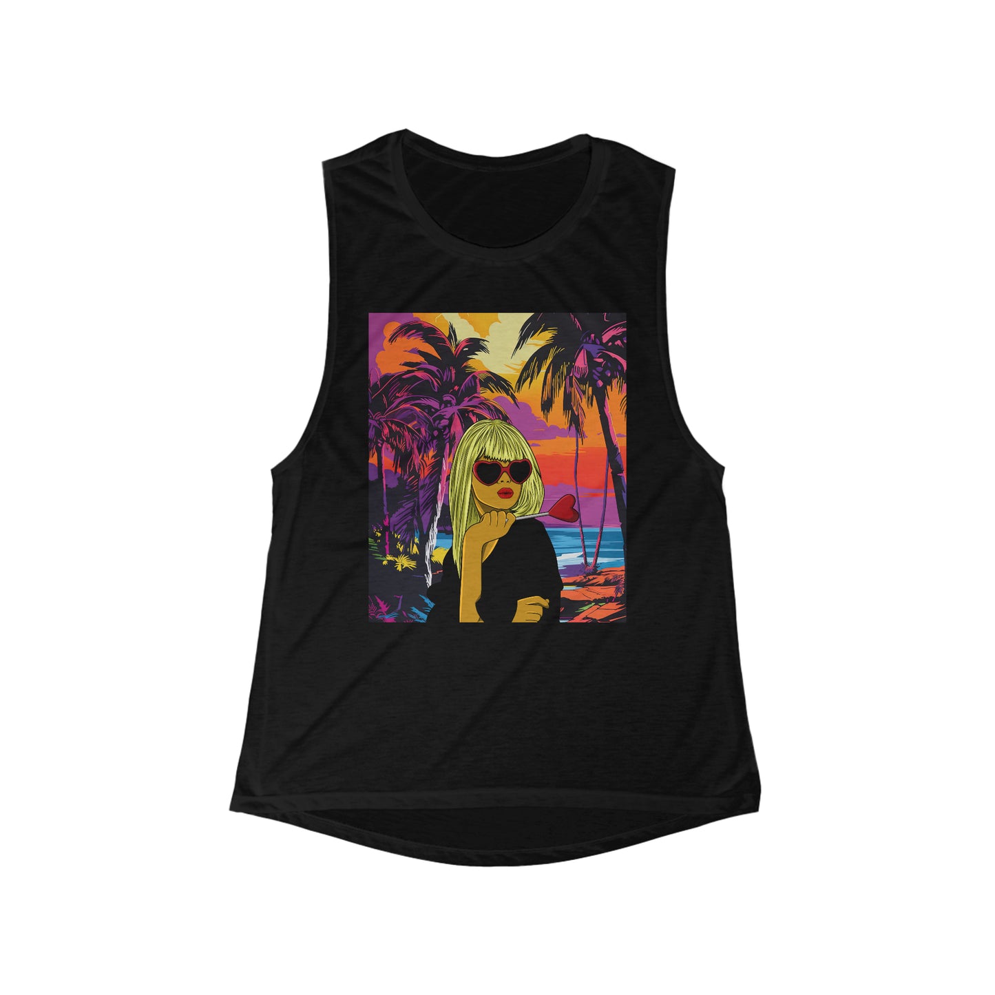 Tropic Girl Muscle Tank