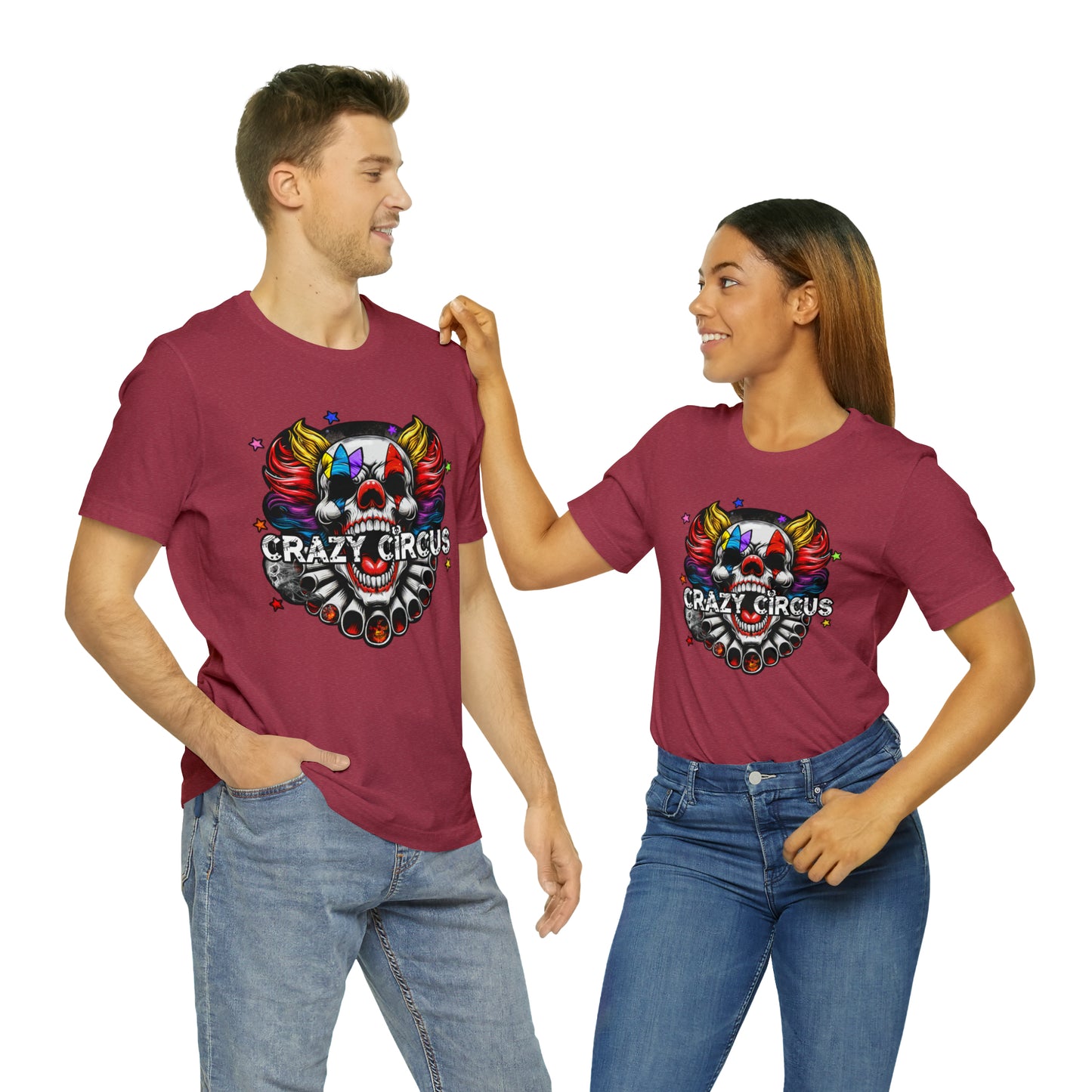 Crazy Circus Unisex Jersey Short Sleeve Tee