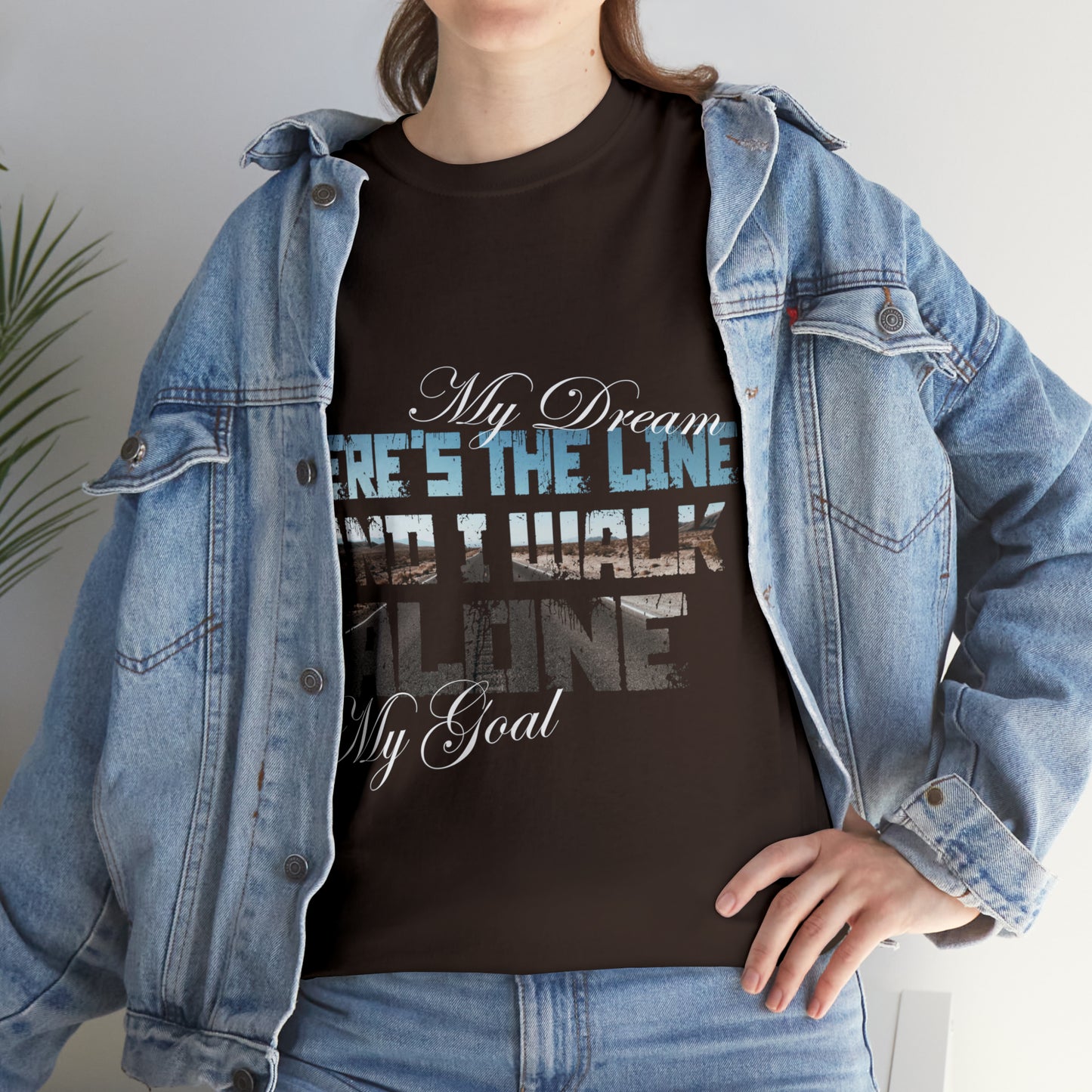 Walk Alone Unisex Heavy Cotton T-Shirt
