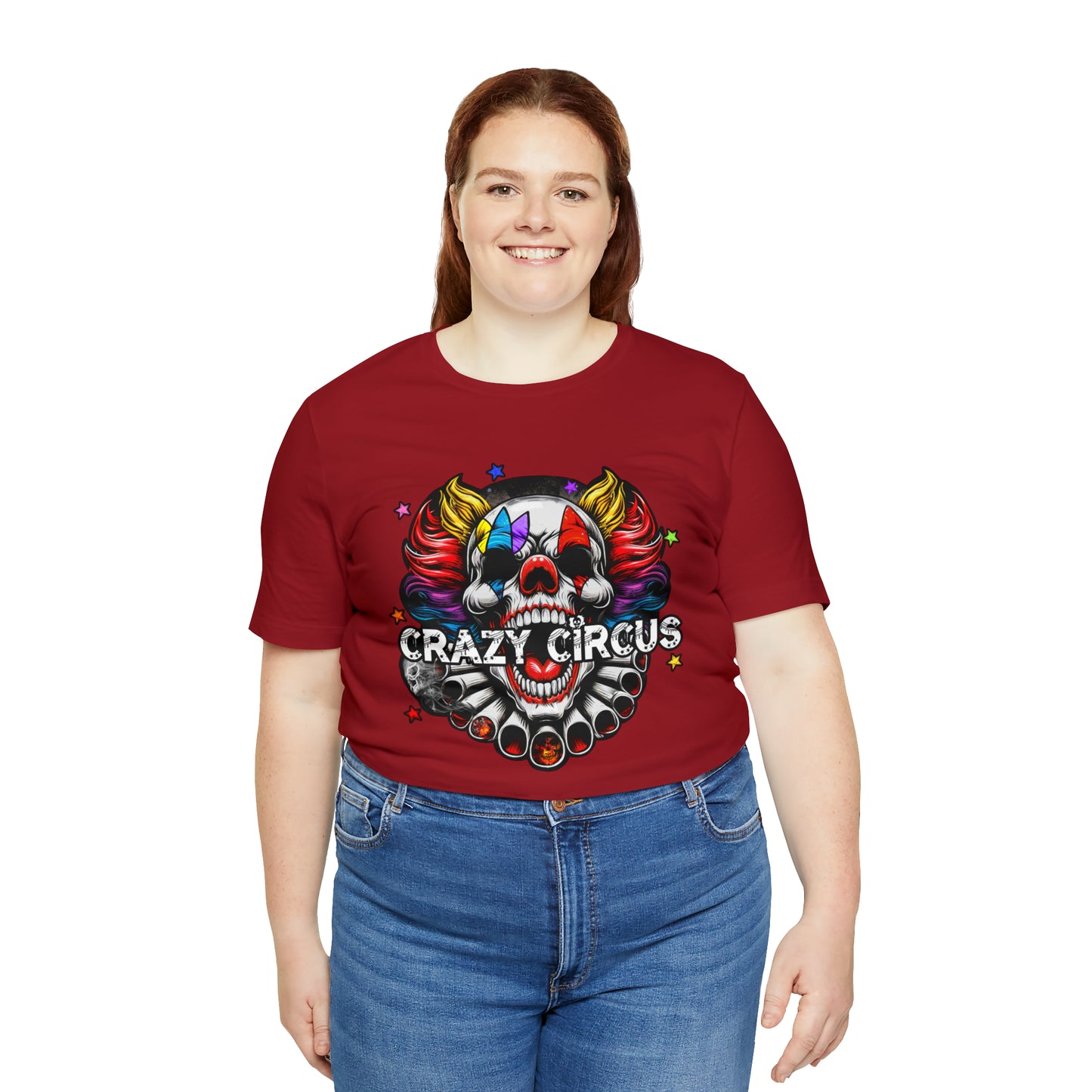 Crazy Circus Unisex Jersey Short Sleeve Tee