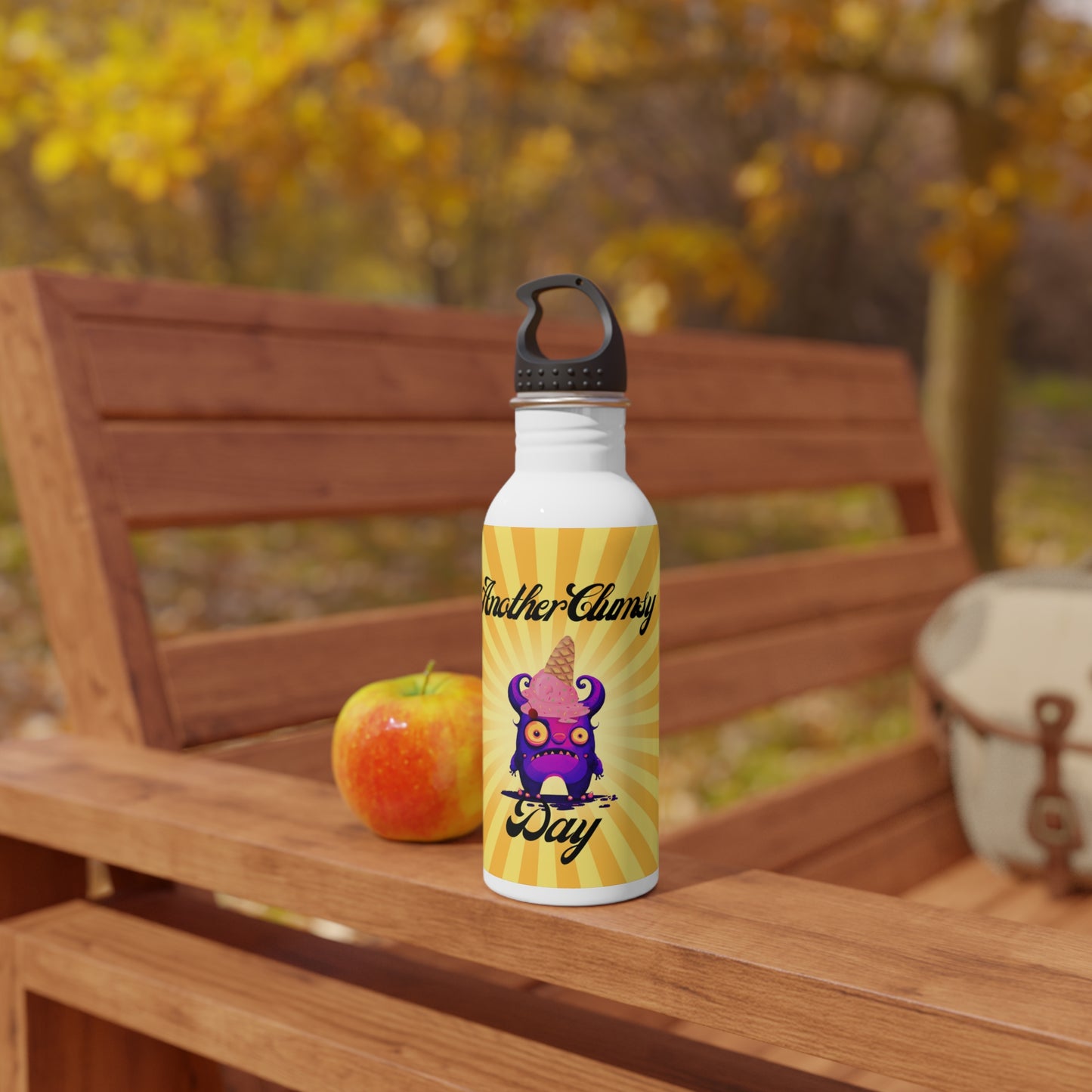 Clumsy Monster Bouteille d'eau en Stainless Steel