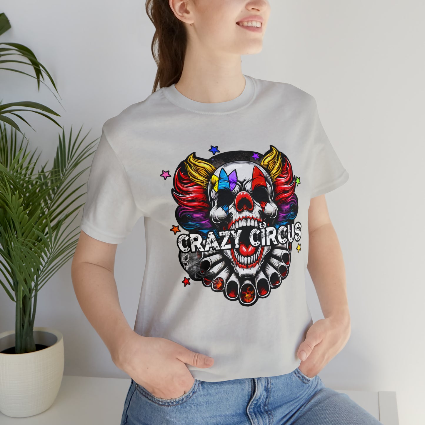 Crazy Circus Unisex Jersey Short Sleeve Tee