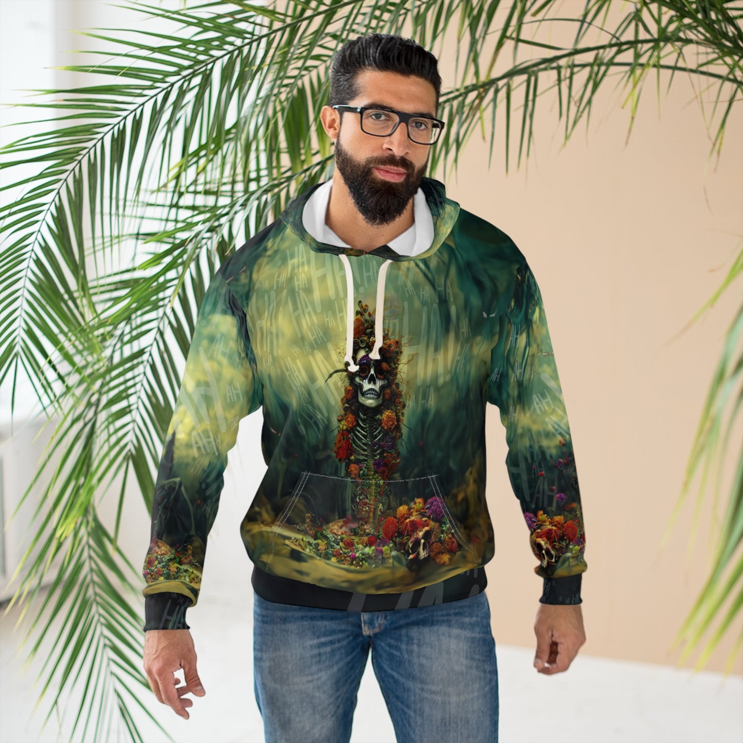 Poison Unisex Pullover Hoodie (AOP)