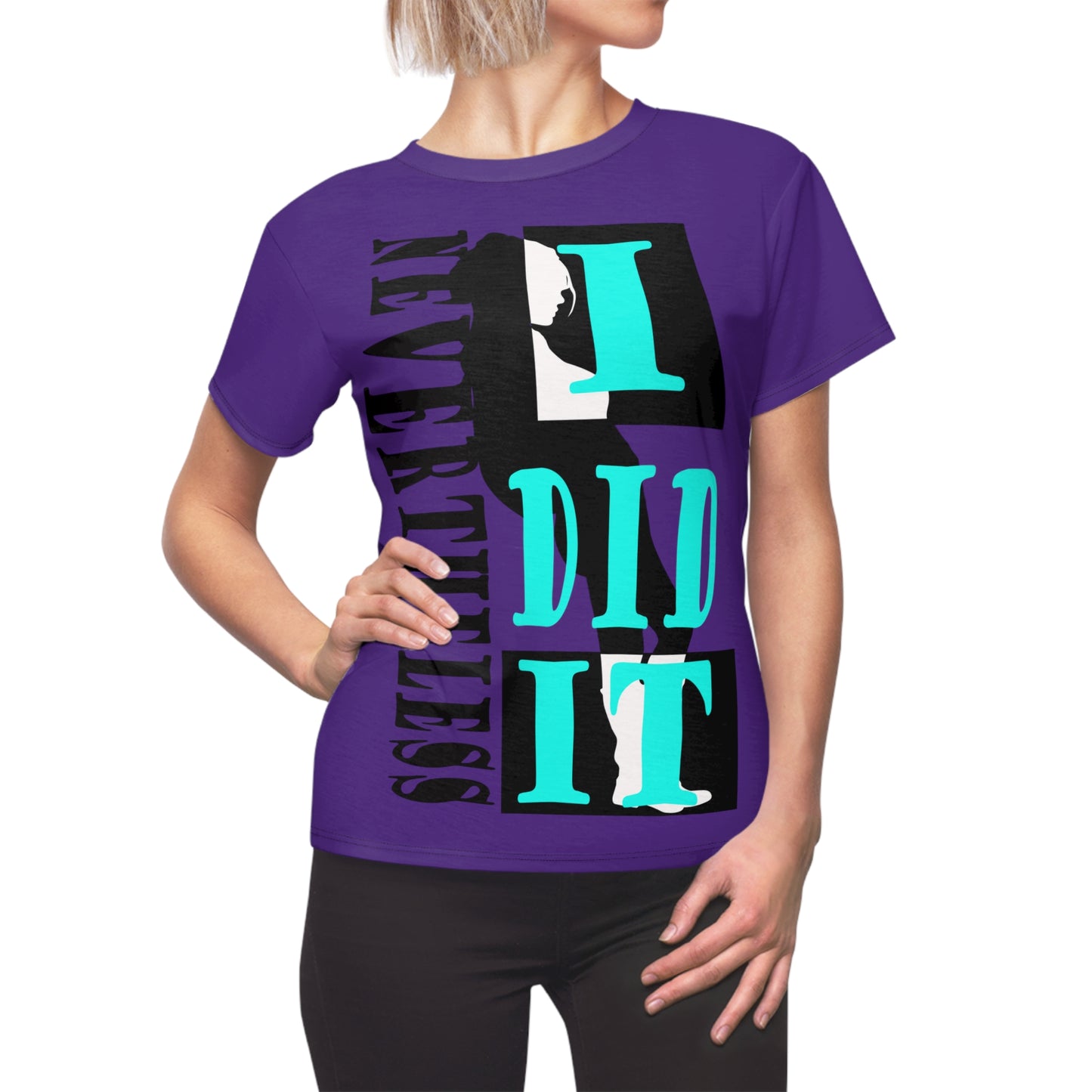 Nevertheless I did it Purple T-shirt