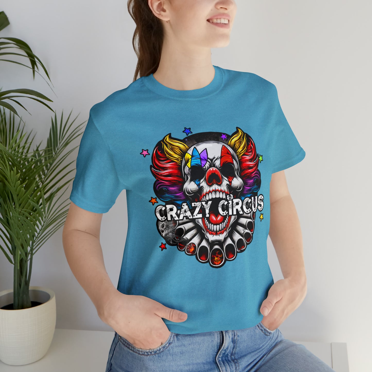 Crazy Circus Unisex Jersey Short Sleeve Tee