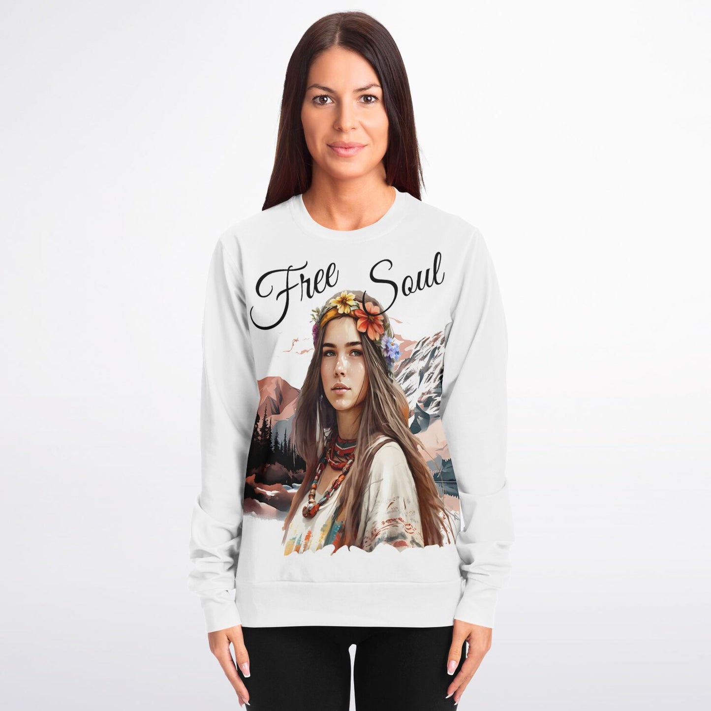 Free Soul Athletic Sweatshirt - AOP