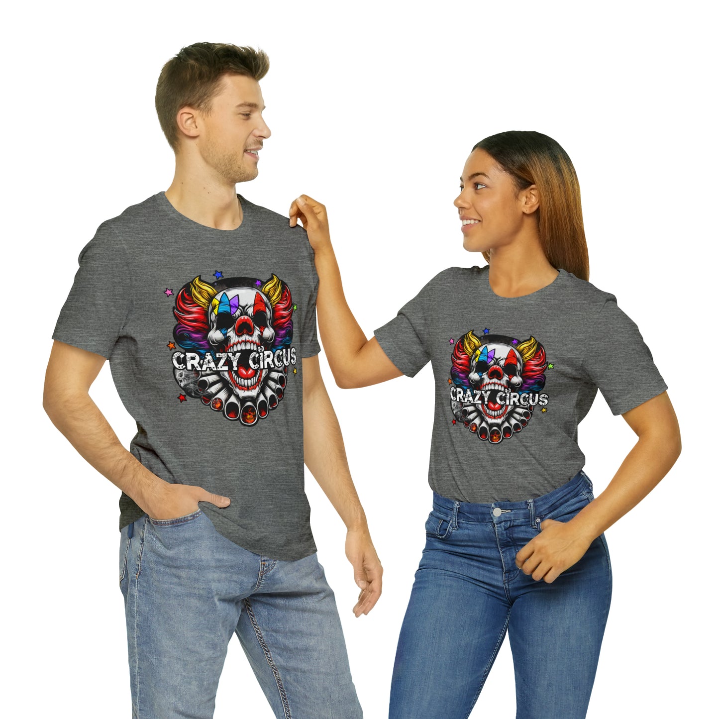 Crazy Circus Unisex Jersey Short Sleeve Tee