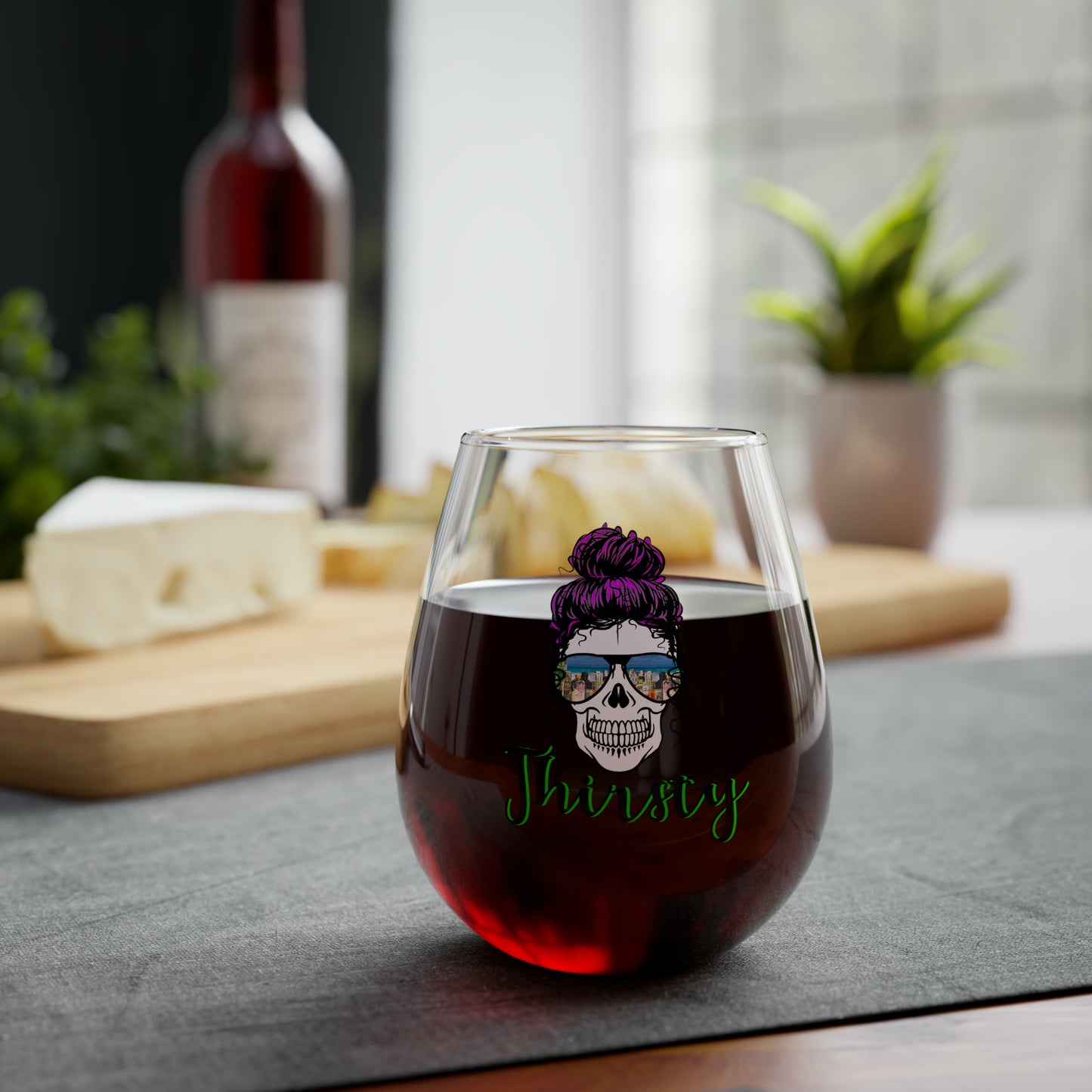 Thirsty Skull, Verre de vin, 11.75oz