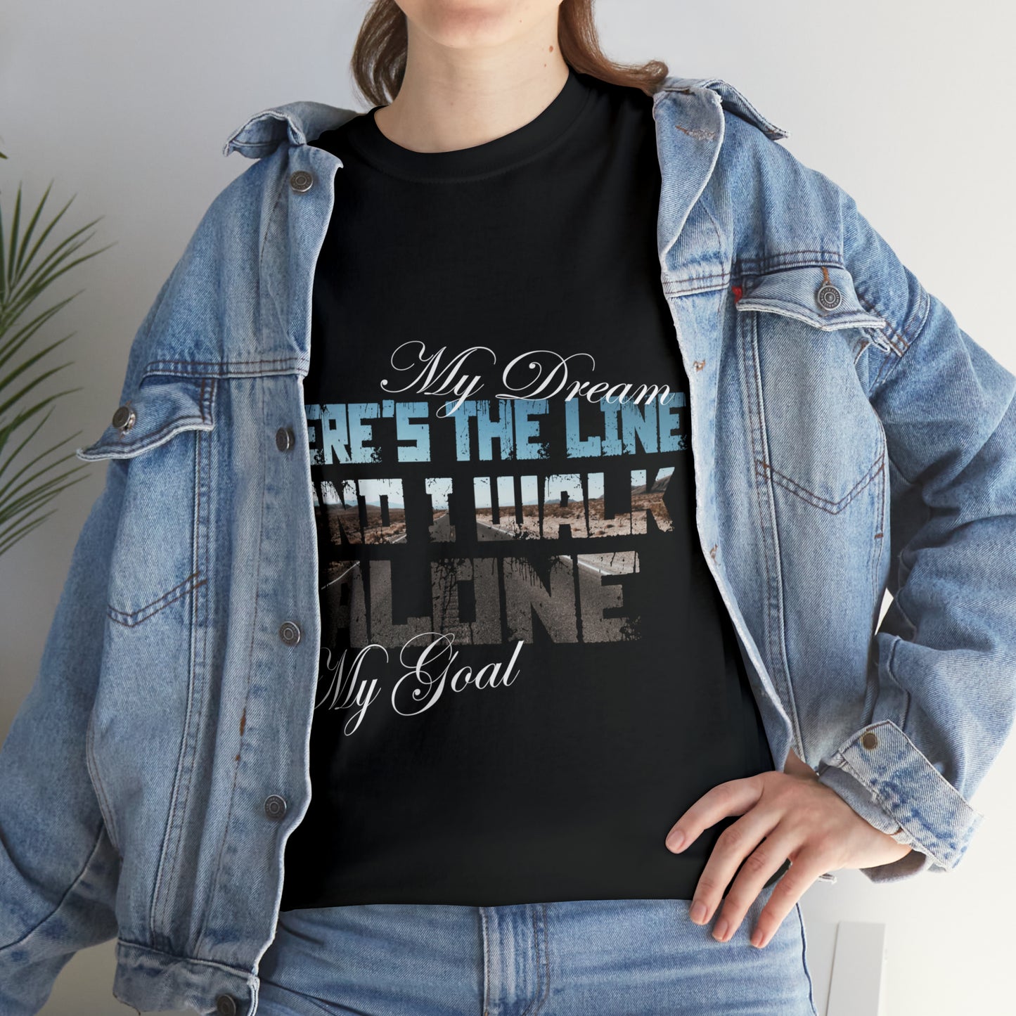 Walk Alone Unisex Heavy Cotton T-Shirt
