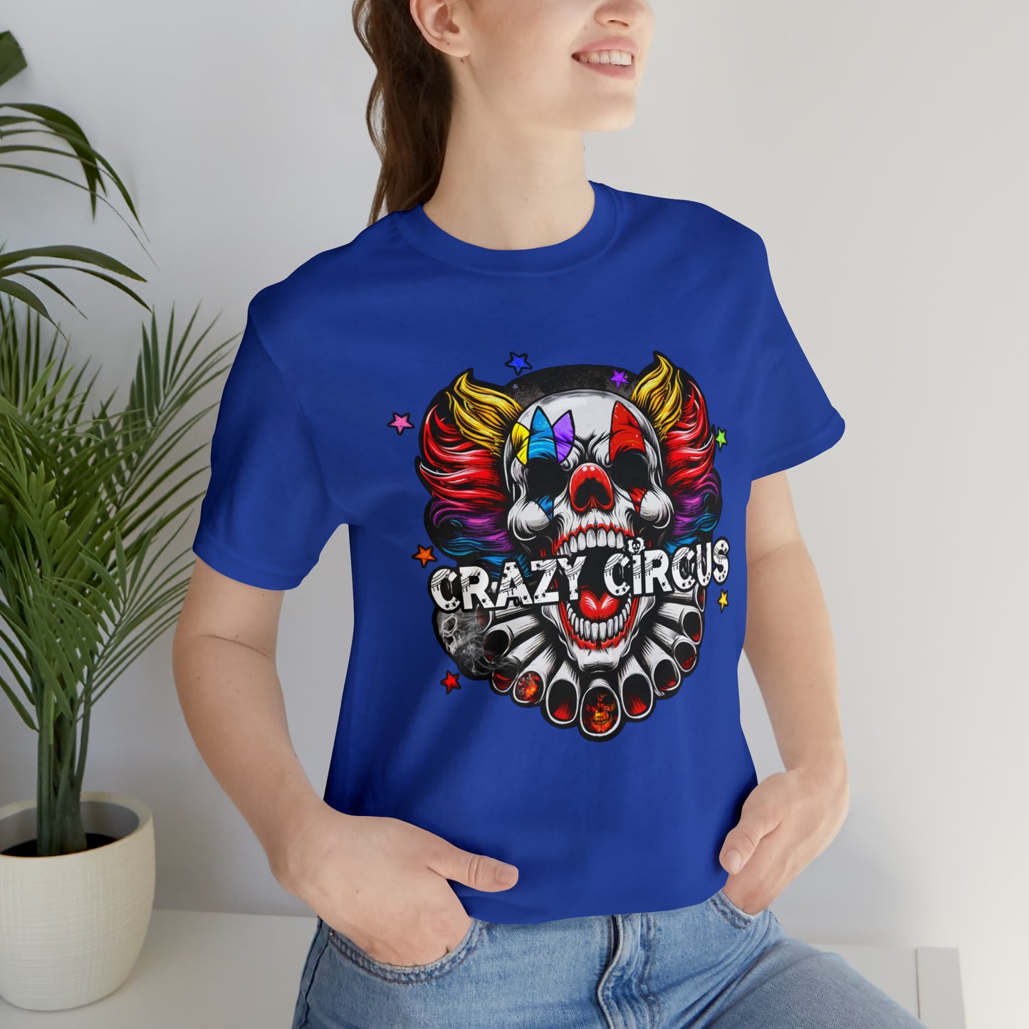 Crazy Circus Unisex Jersey Short Sleeve Tee