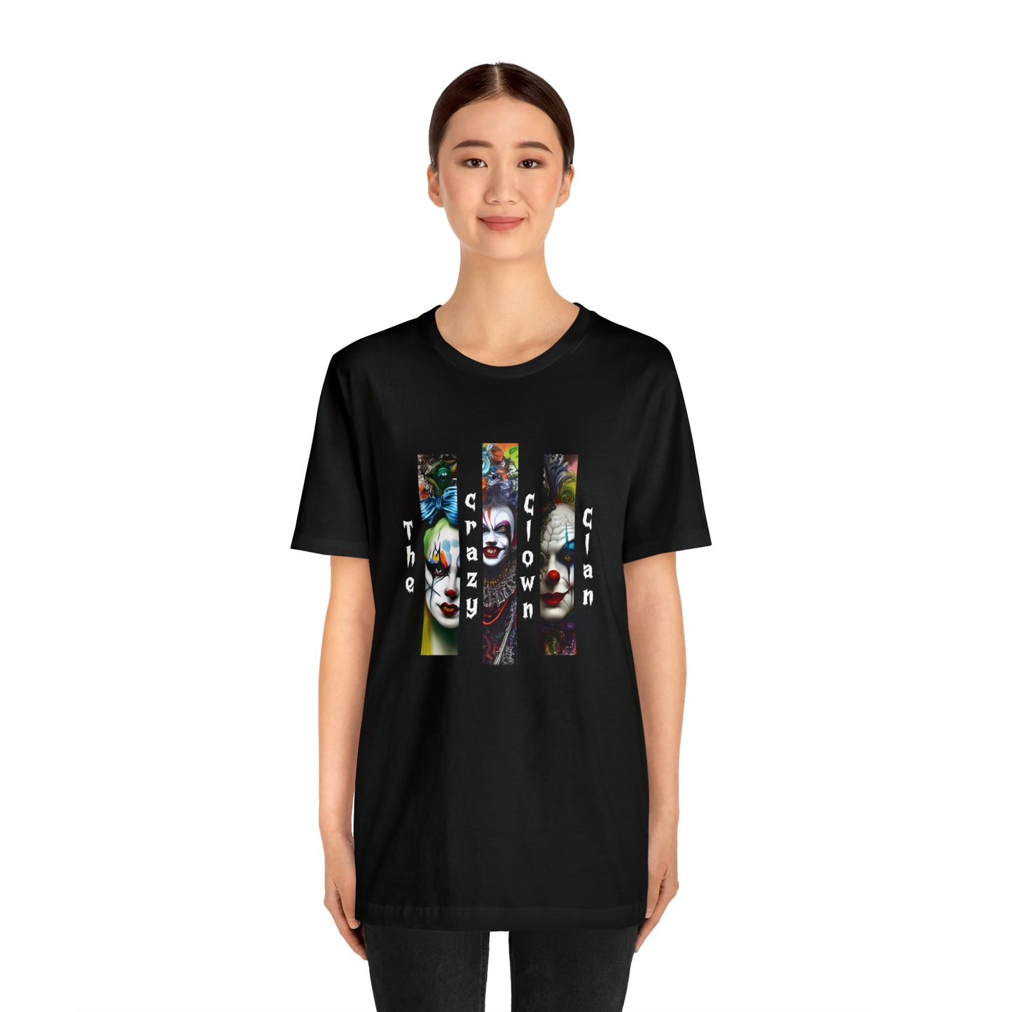 The Crazy Clown Clan Unisex Jersey Short Sleeve Tee