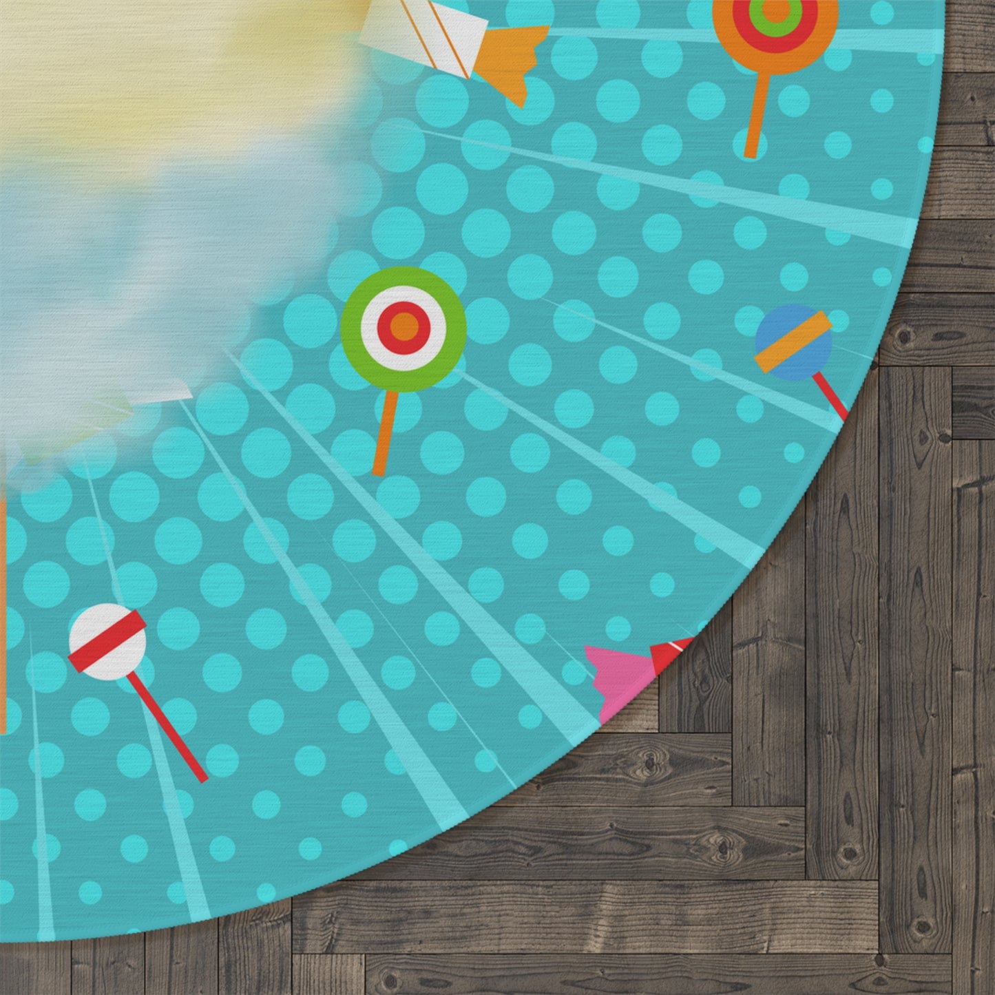 Tapis circulaire Candy