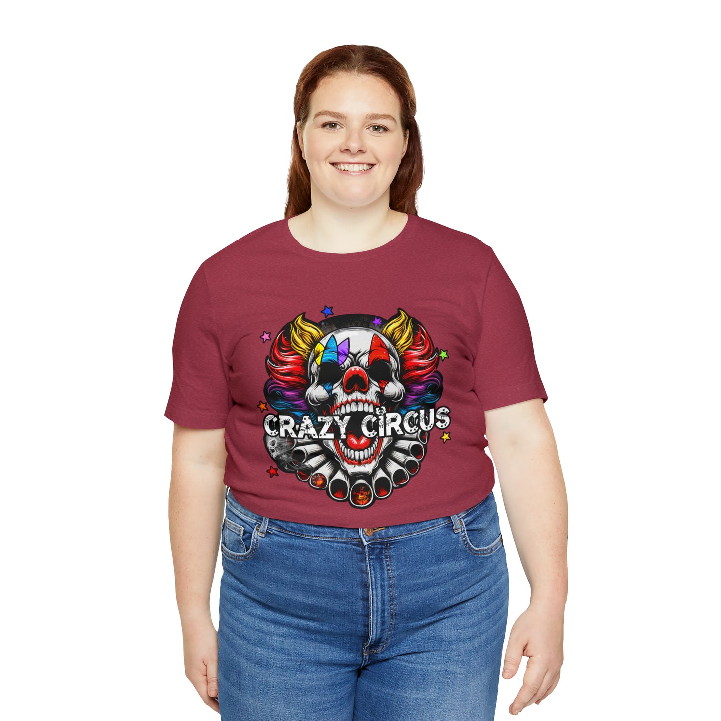 Crazy Circus Unisex Jersey Short Sleeve Tee
