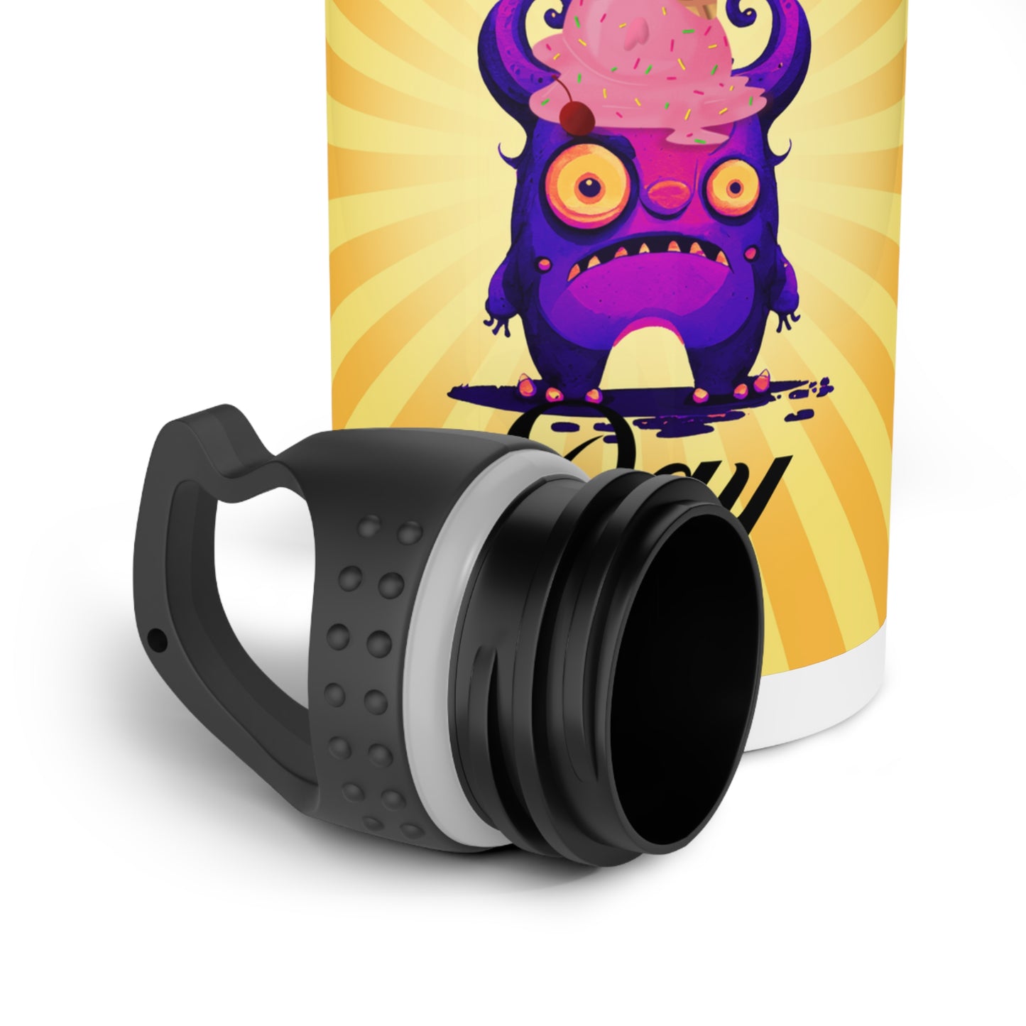 Clumsy Monster Bouteille d'eau en Stainless Steel