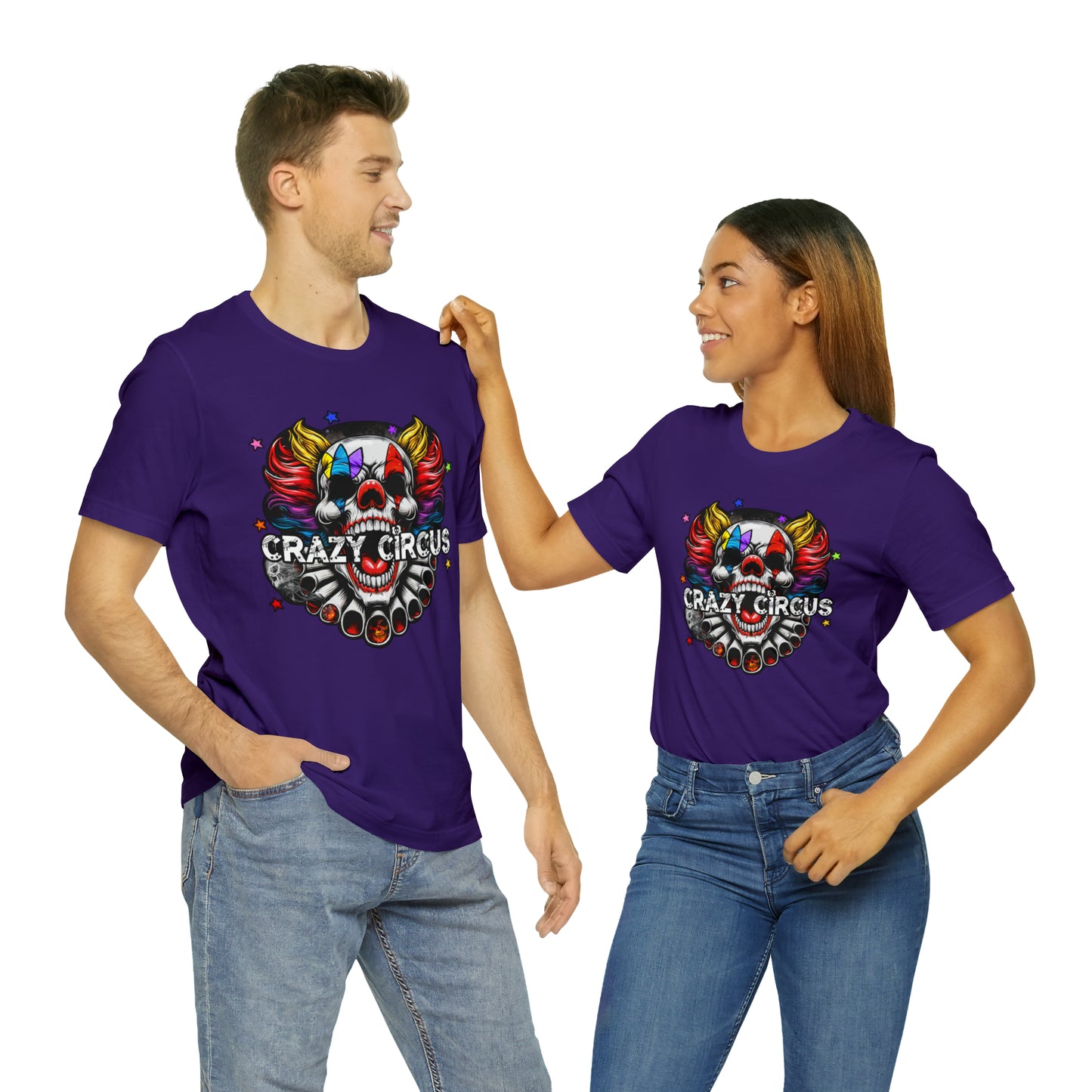 Crazy Circus Unisex Jersey Short Sleeve Tee