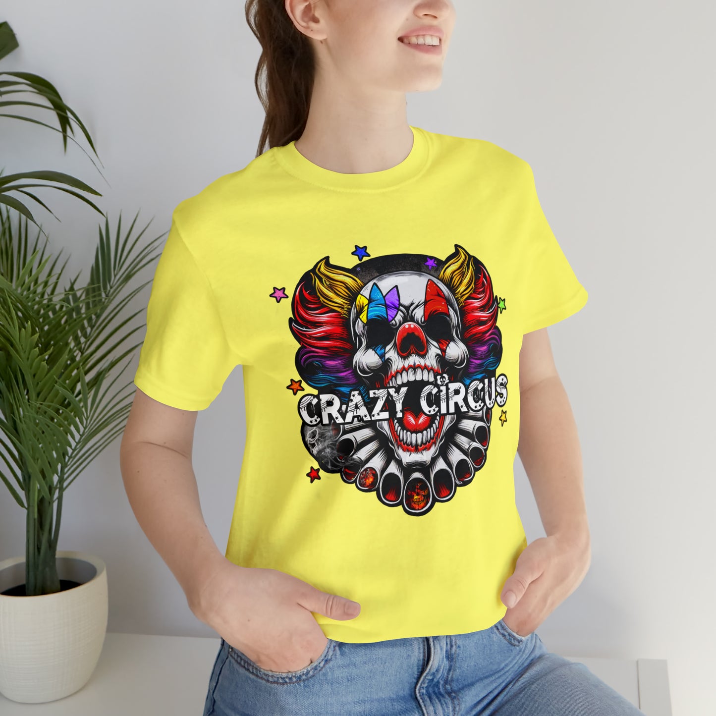 Crazy Circus Unisex Jersey Short Sleeve Tee