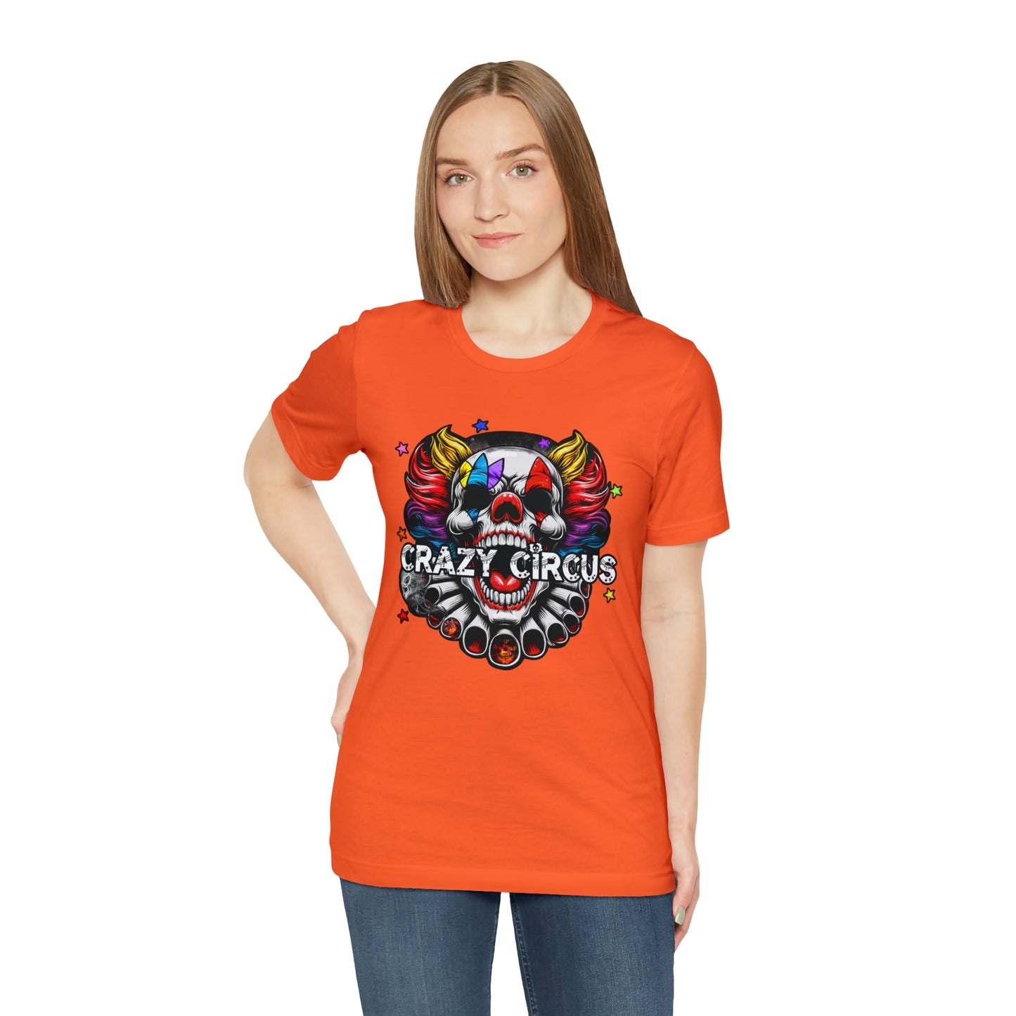 Crazy Circus Unisex Jersey Short Sleeve Tee