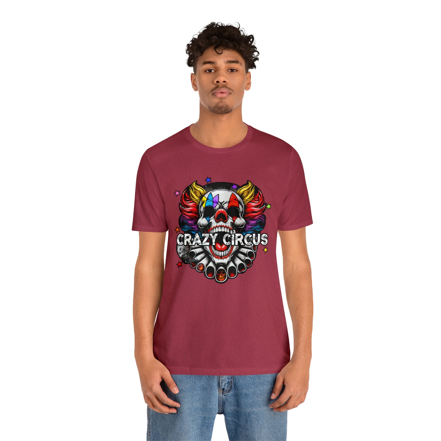 Crazy Circus Unisex Jersey Short Sleeve Tee