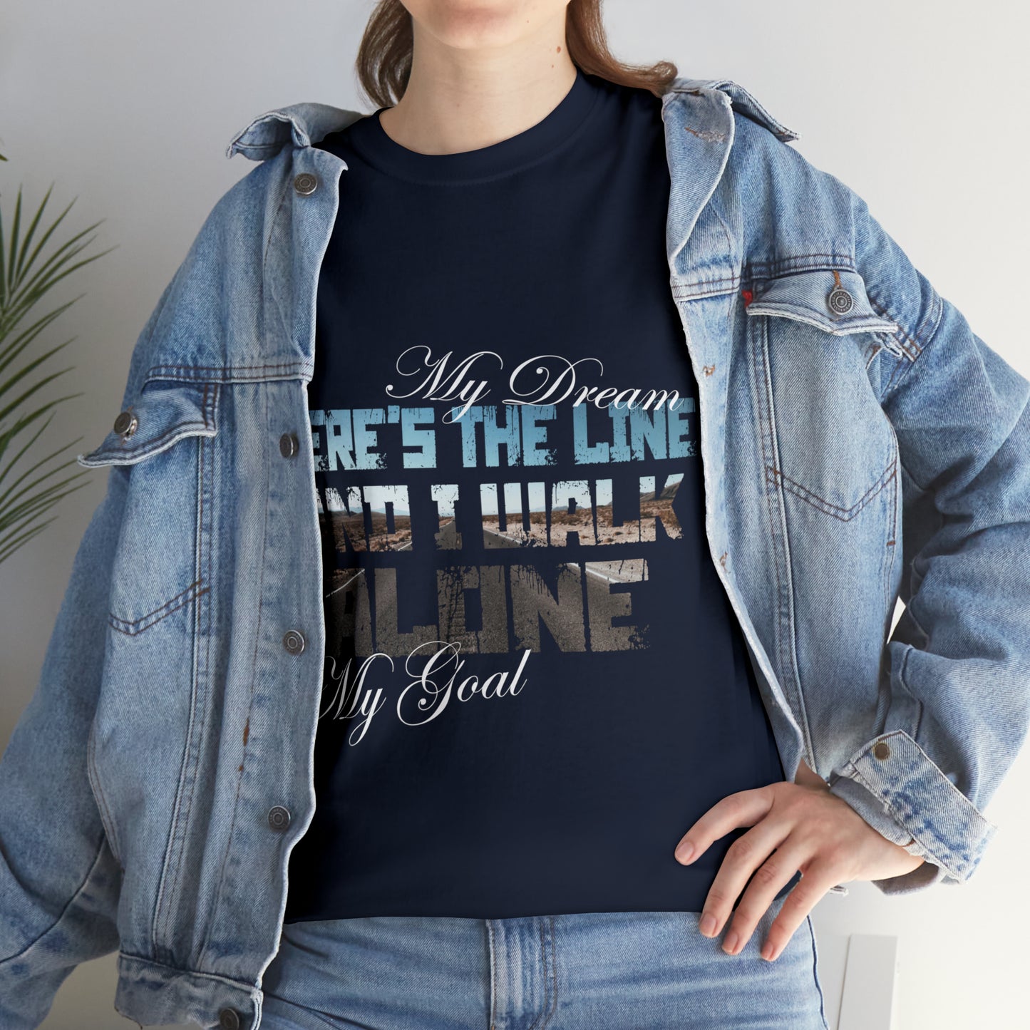 Walk Alone Unisex Heavy Cotton T-Shirt