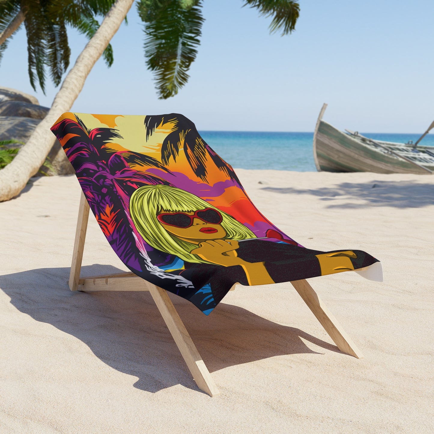 Serviette de plage Tropic Girl