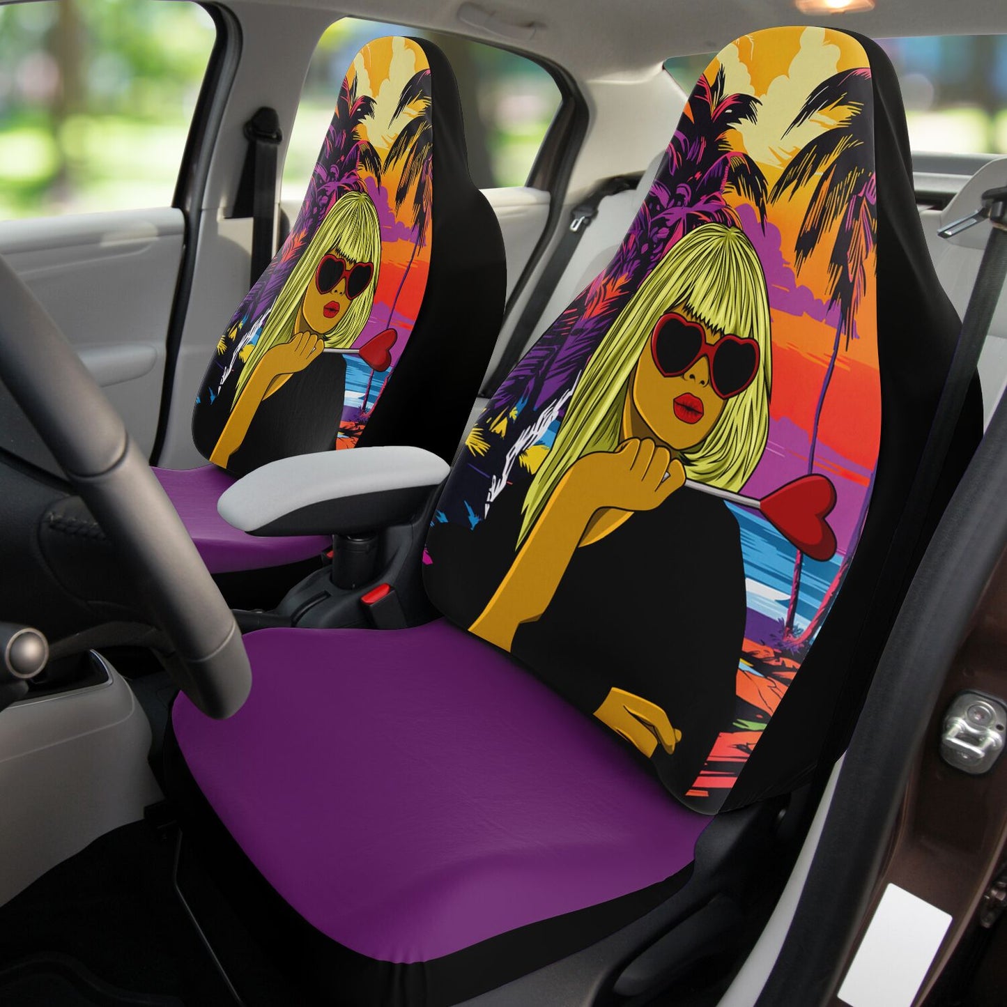 Tropic Girl Car Seat Cover