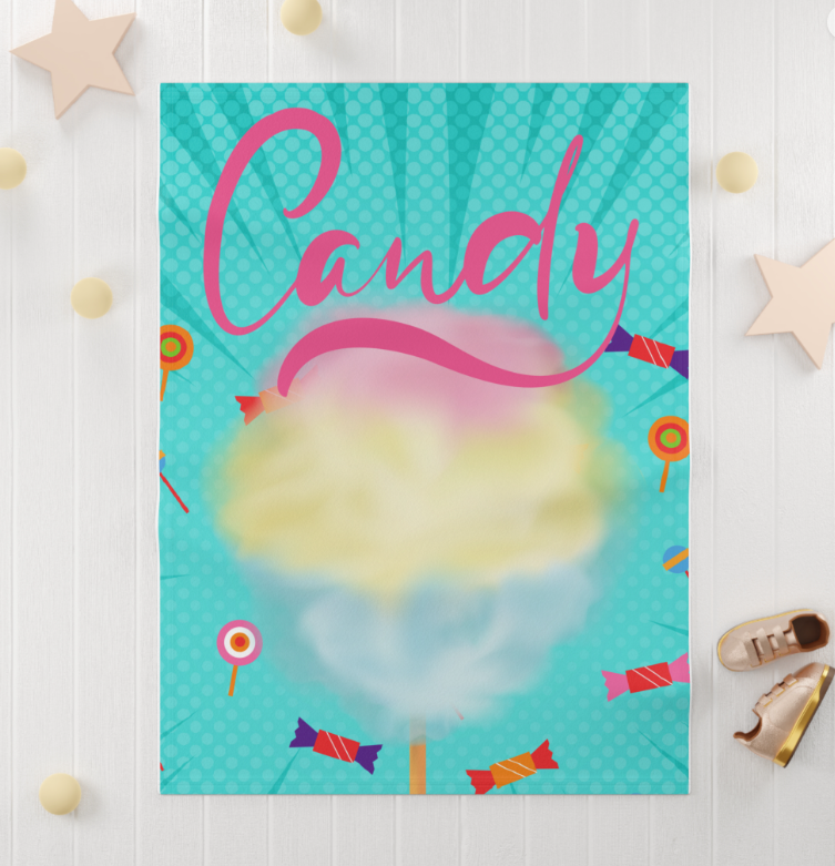 Candy Fleece blanket