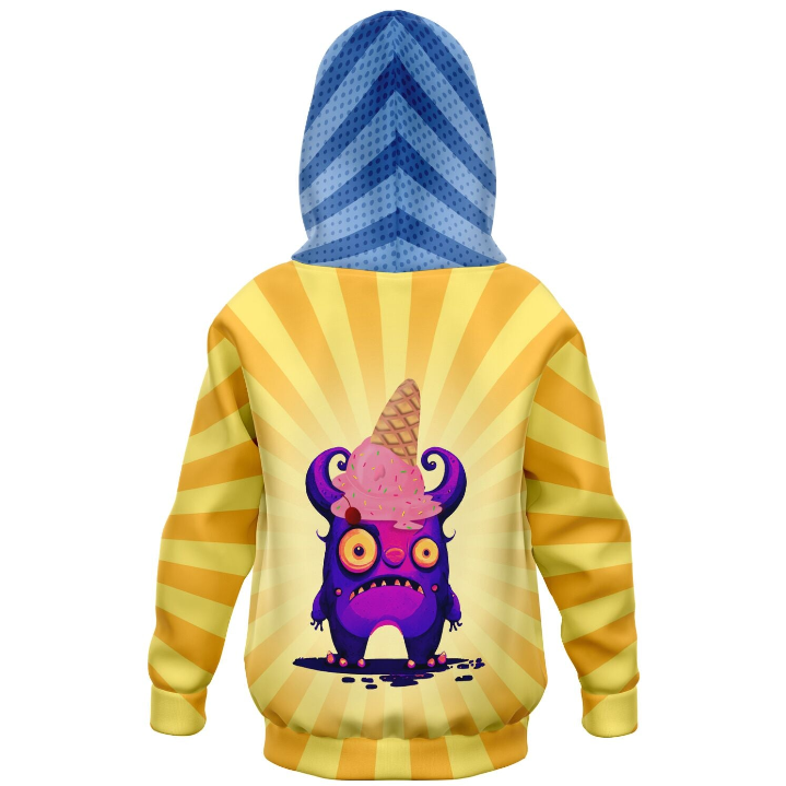 Clumsy Monster Children's Hoodie (AOP)
