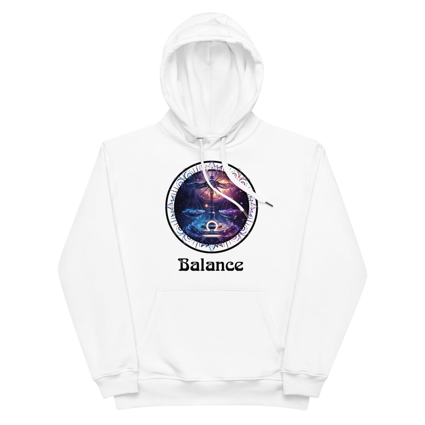 Zodiaque Balance Hoodie premium écologique