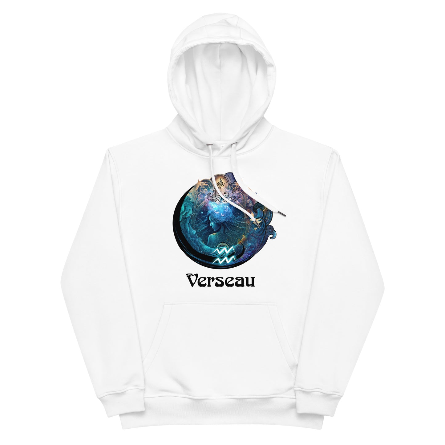 Zodiaque Verseau Hoodie premium écologique