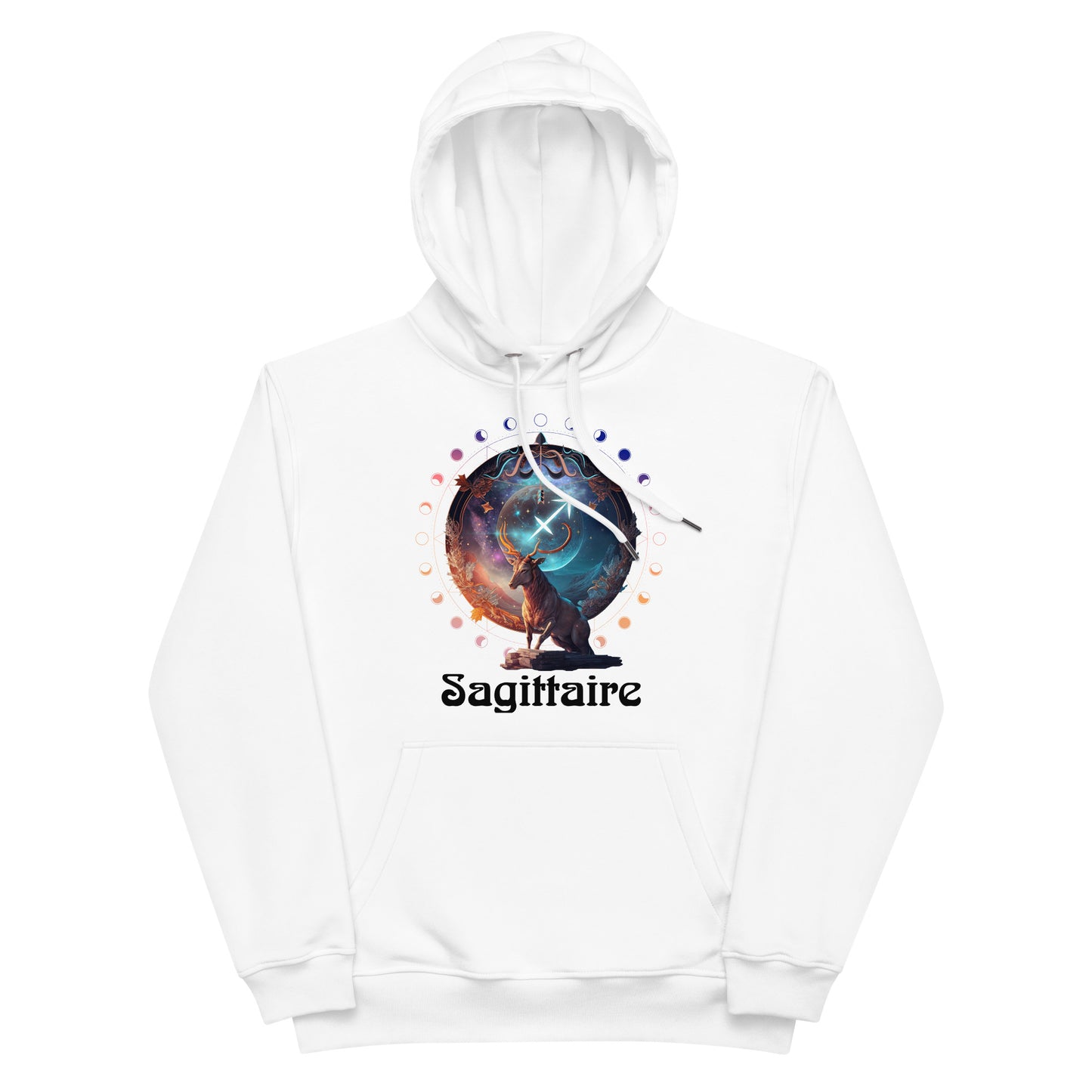 Zodiaque Sagittaire Hoodie premium écologique