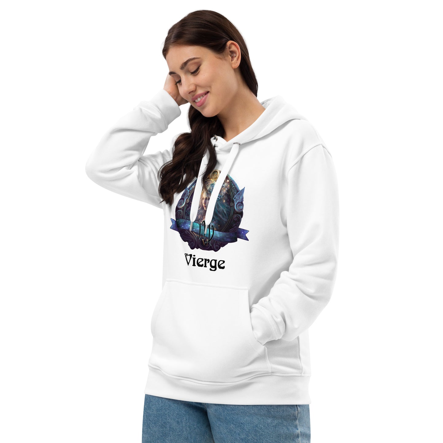 Zodiaque Vierge Hoodie premium écologique