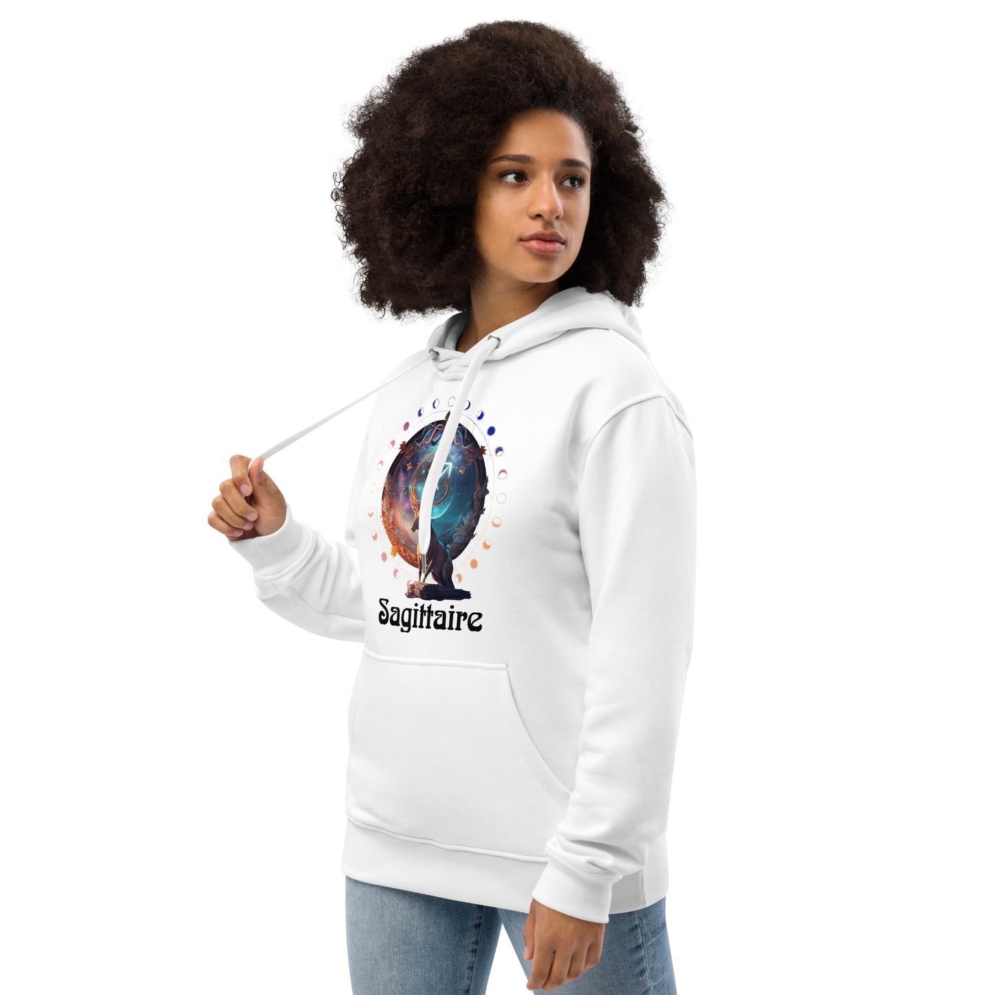 Zodiaque Sagittaire Hoodie premium écologique