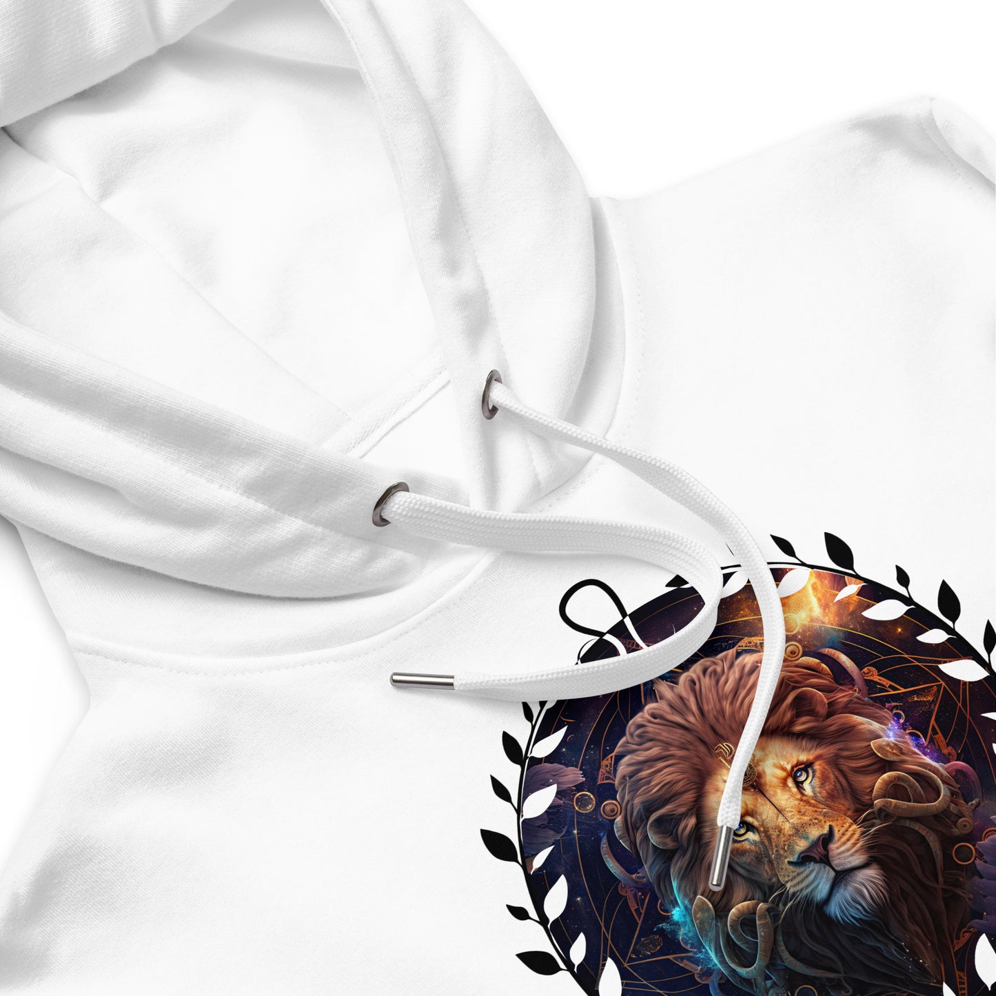 Zodiaque Lion Hoodie premium écologique
