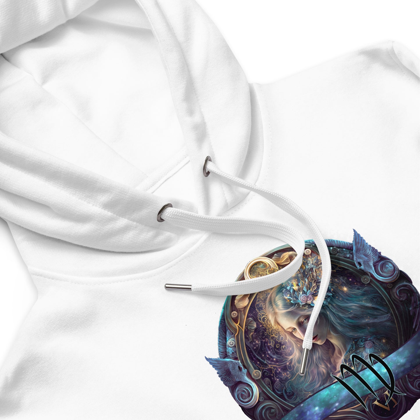 Zodiaque Vierge Hoodie premium écologique