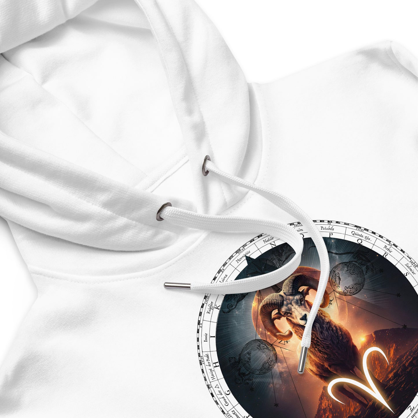 Zodiaque Bélier Hoodie premium écologique
