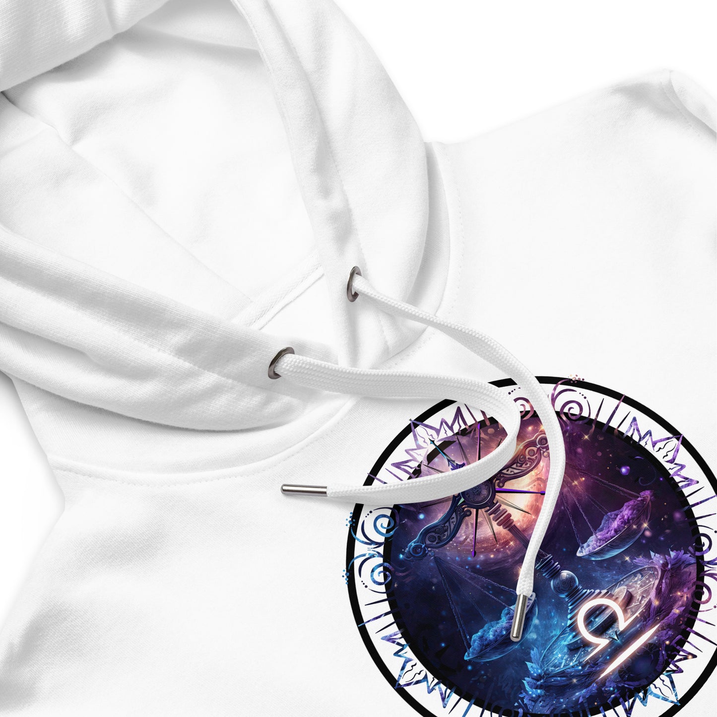 Zodiaque Balance Hoodie premium écologique