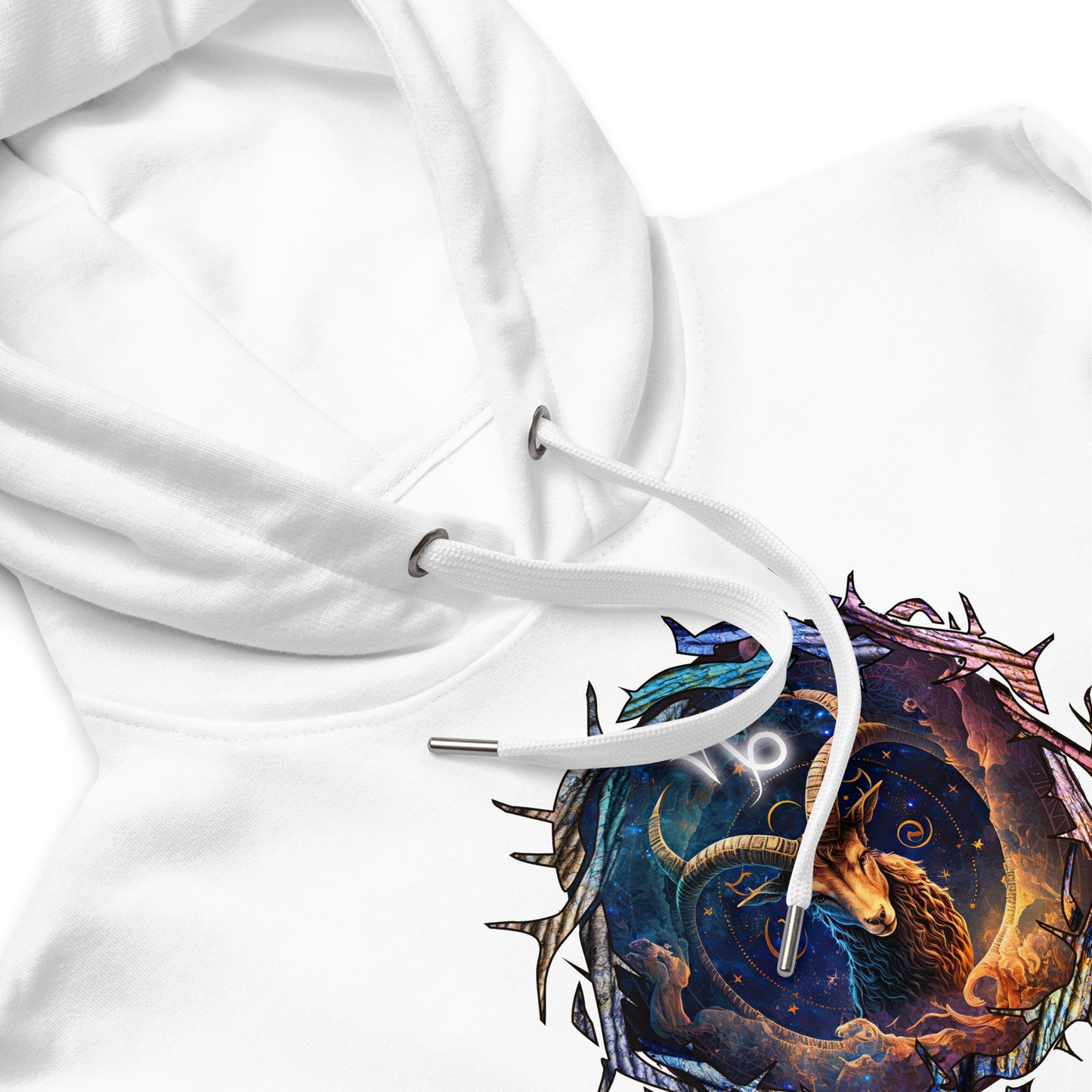 Zodiaque Capricorne Hoodie premium écologique