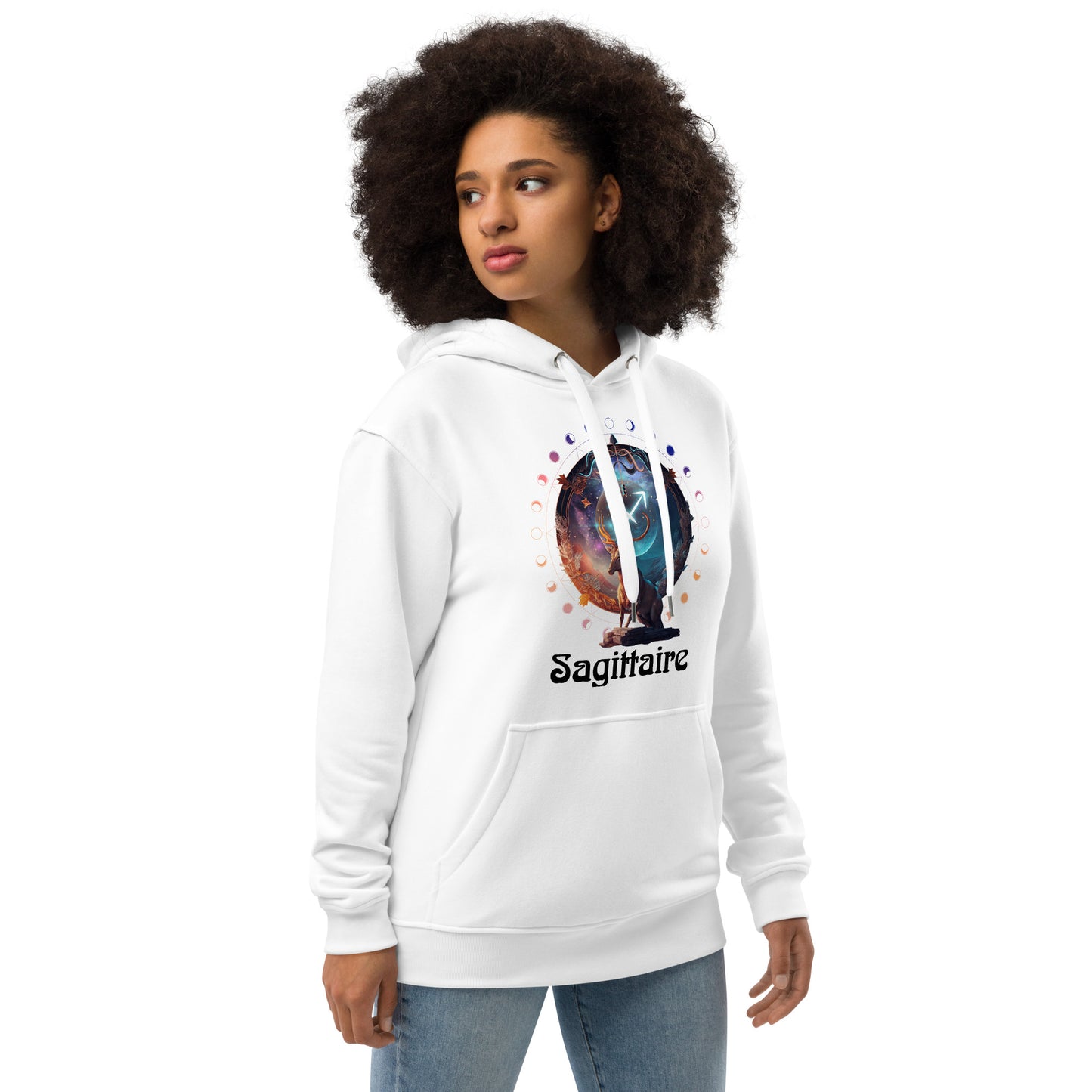 Zodiaque Sagittaire Hoodie premium écologique