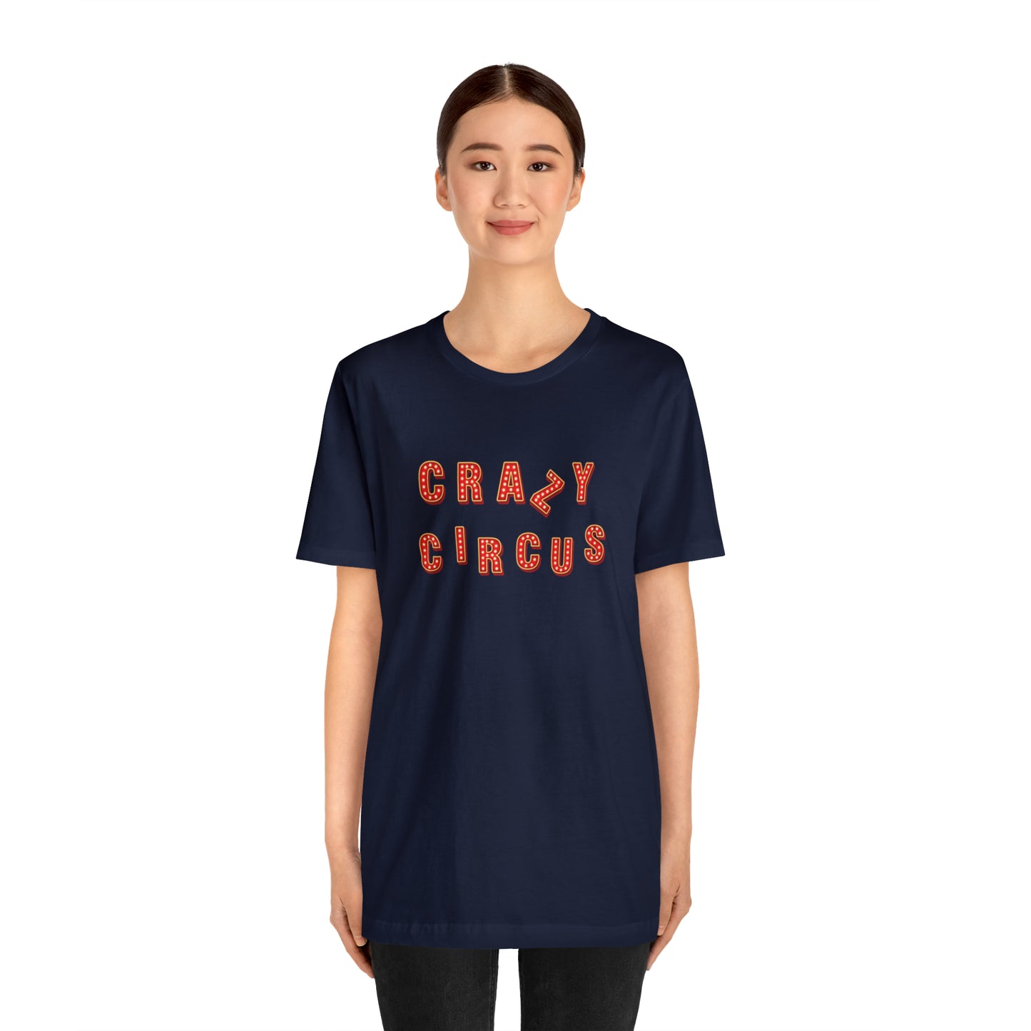 Crazy Circus Light Unisex Jersey Short Sleeve Tee